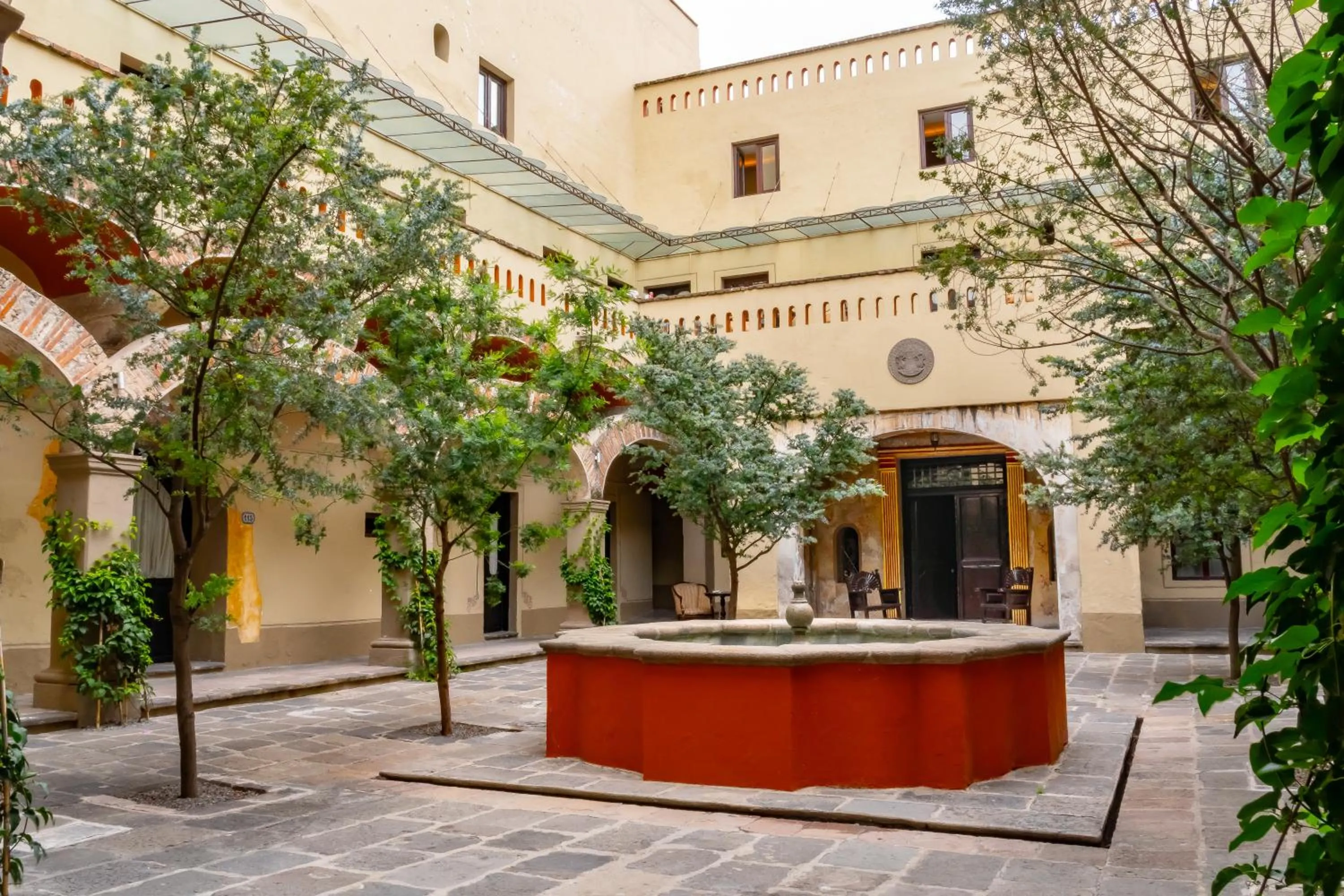 Patio in Quinta Real Puebla
