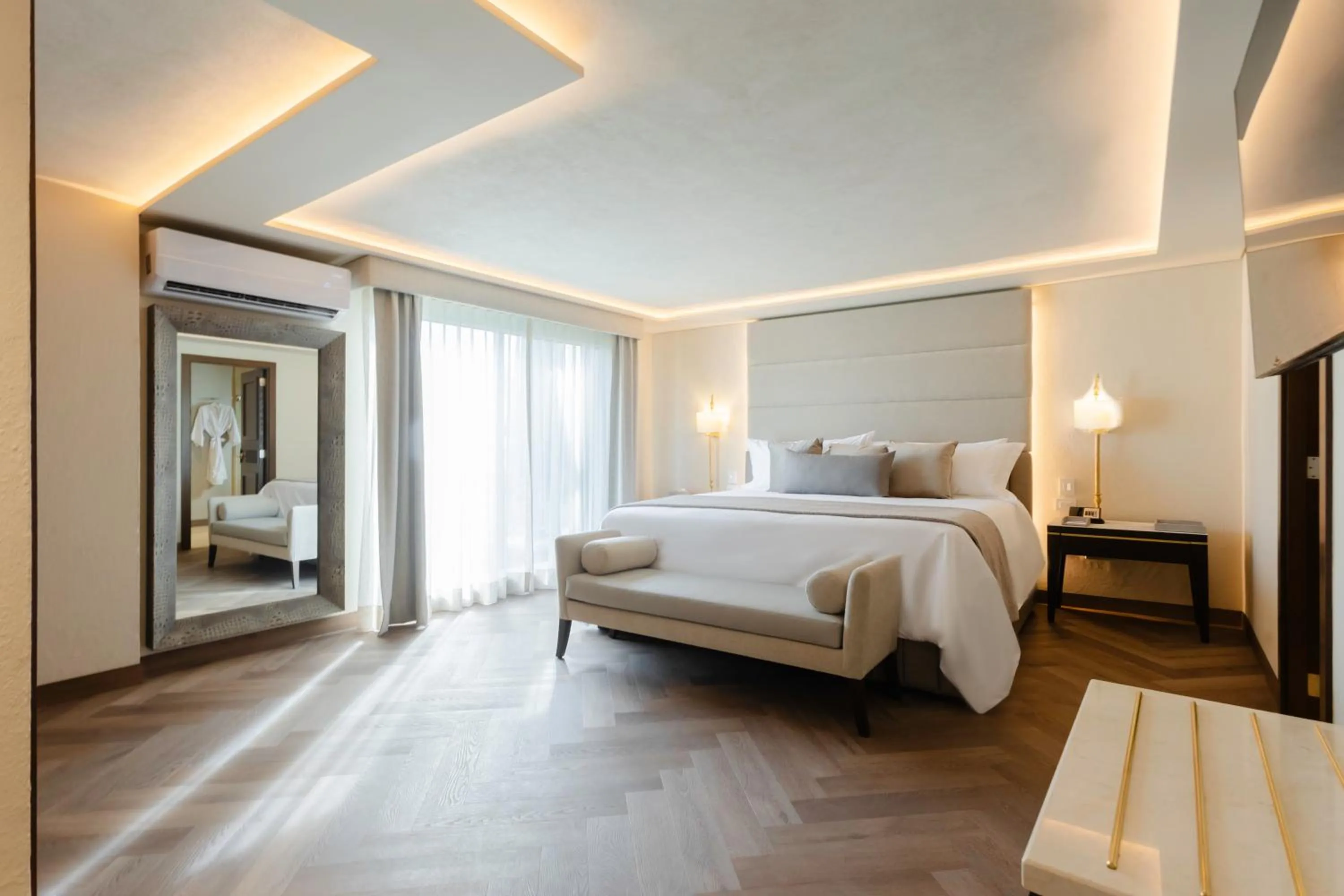 Bed in Quinta Real Puebla