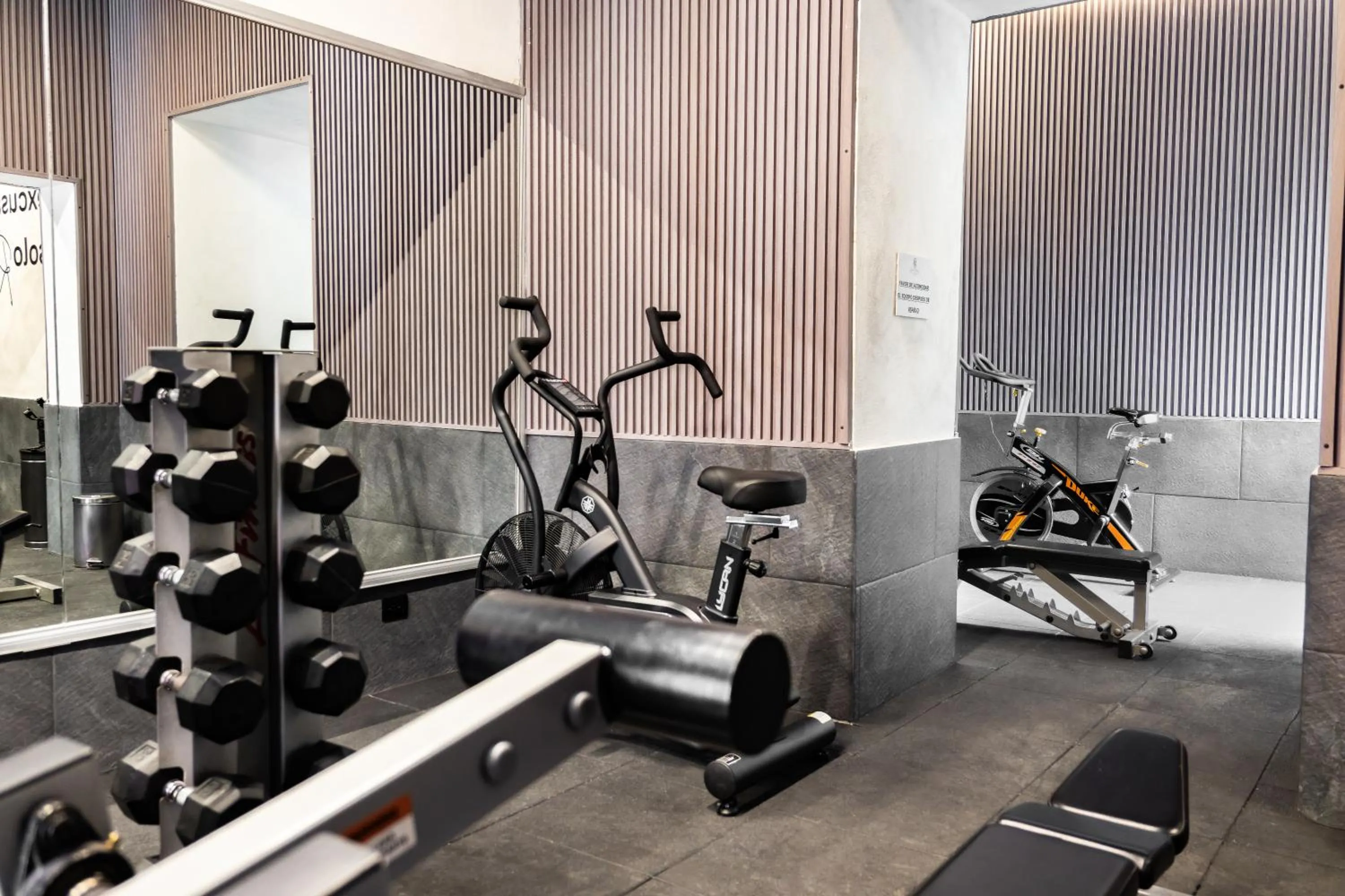 Fitness centre/facilities in Quinta Real Puebla