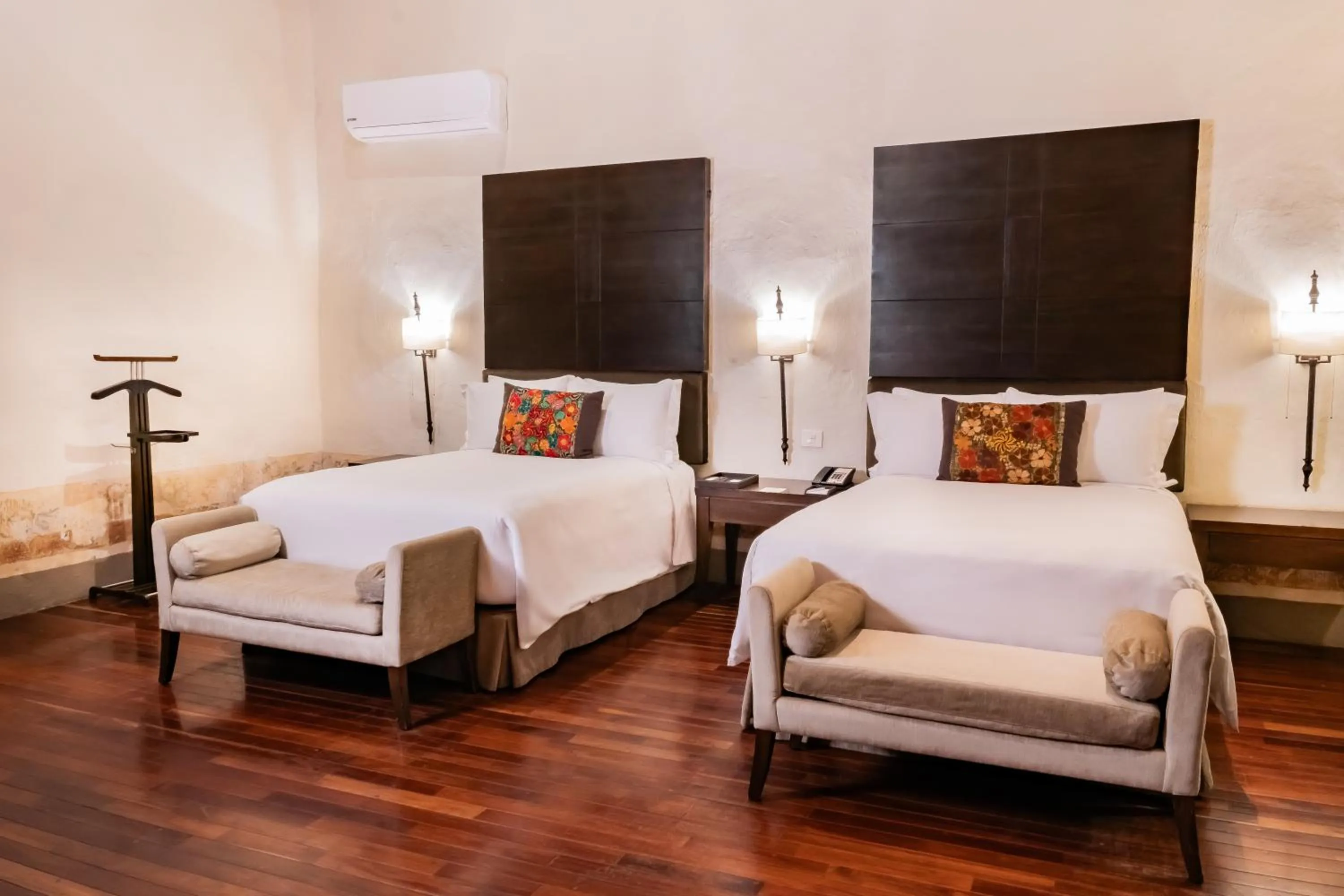 Bed in Quinta Real Puebla