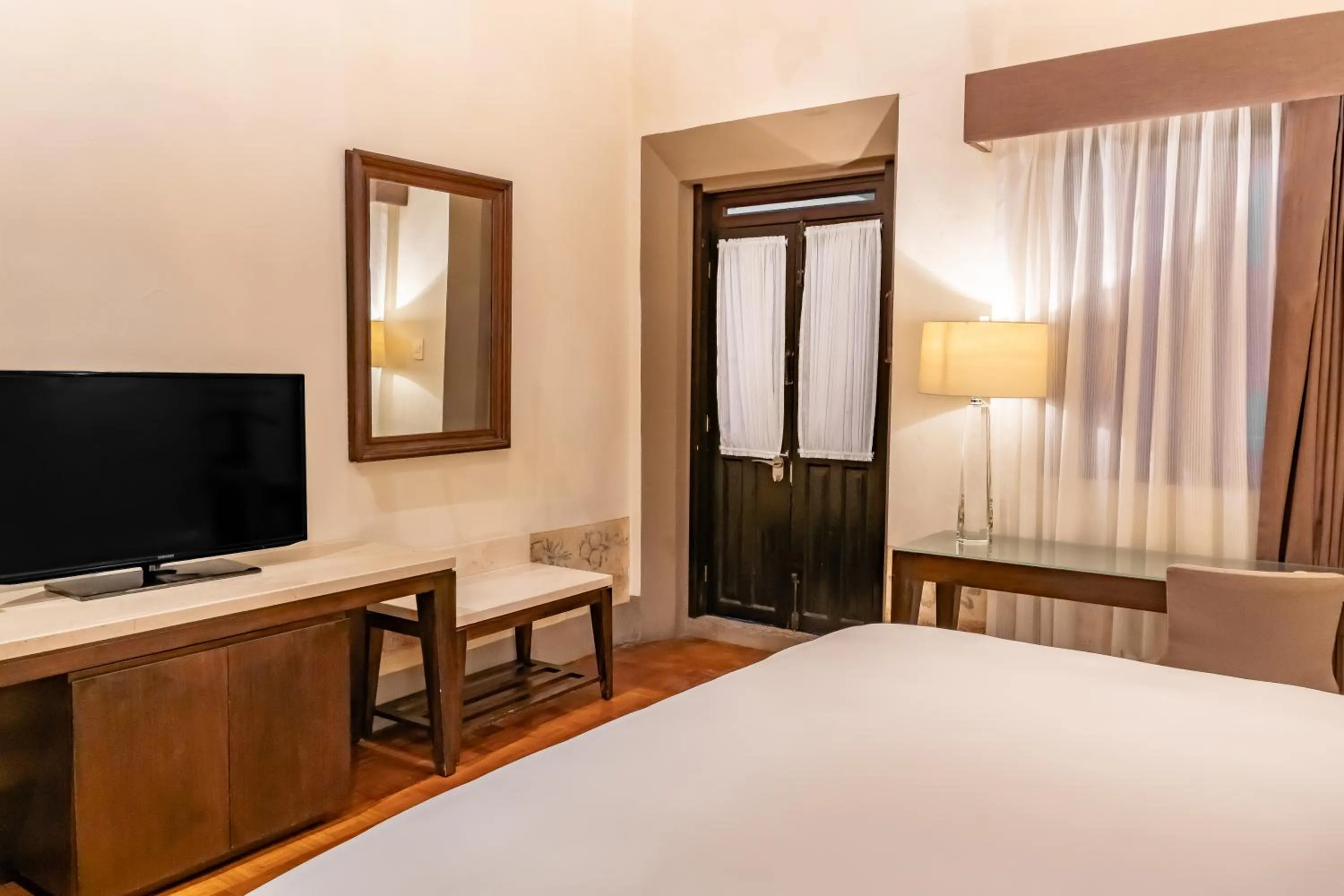 Bed in Quinta Real Puebla