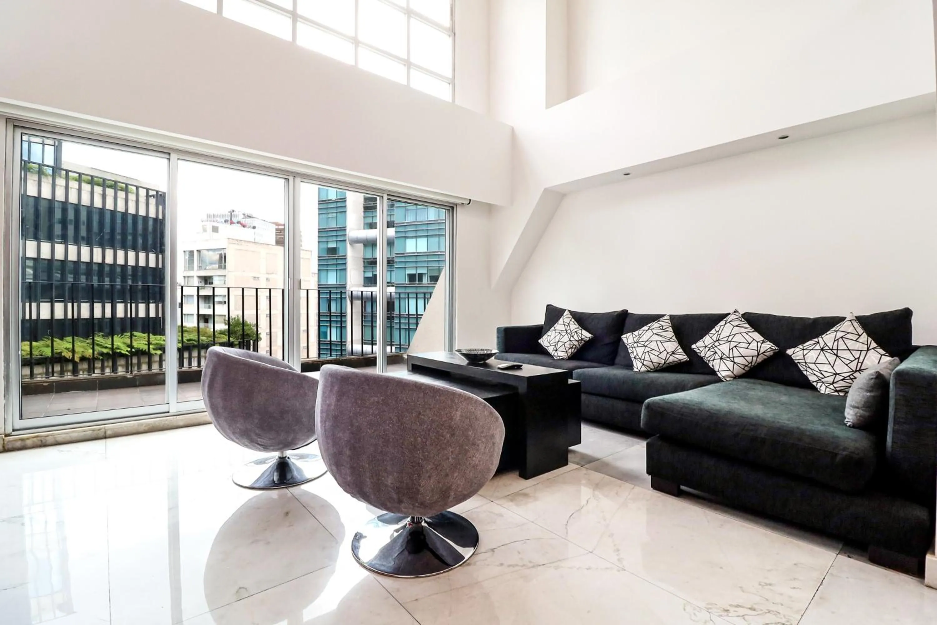 Living room in St Isidro Suites Corporate Housing SPA & Wellness Center