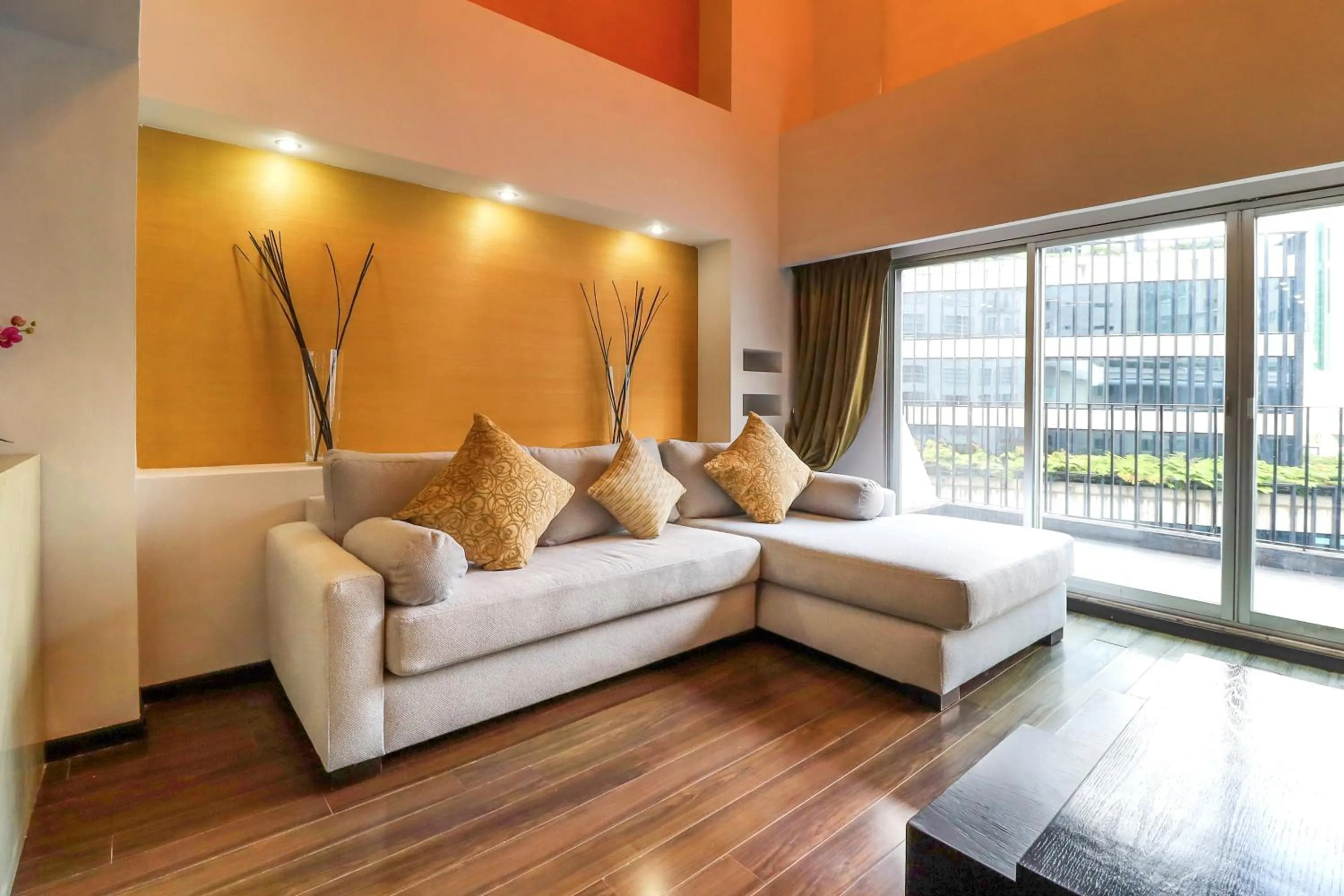 Living room in St Isidro Suites Corporate Housing SPA & Wellness Center