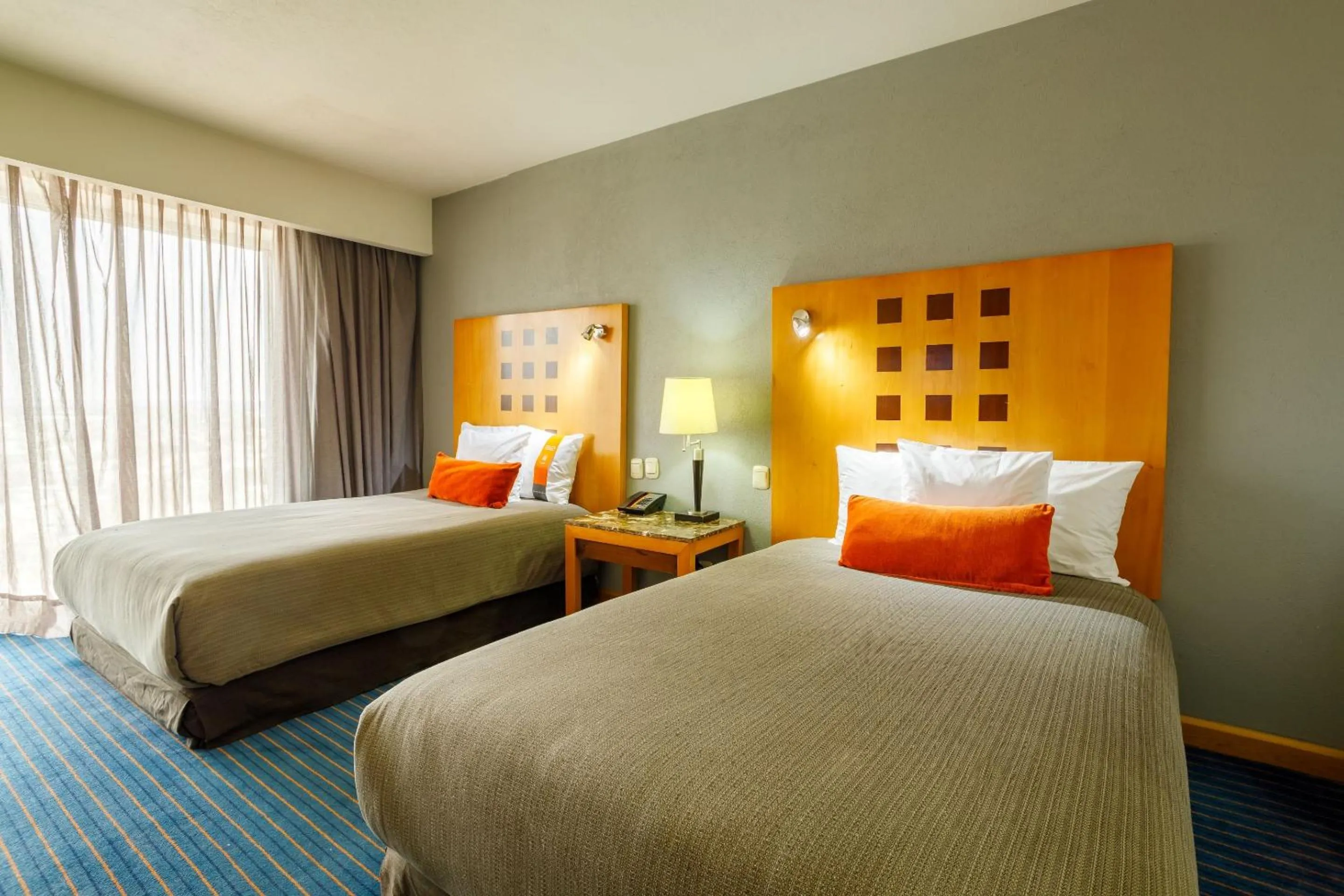 Photo of the whole room in Real Inn Ciudad Juarez by the USA Consulate