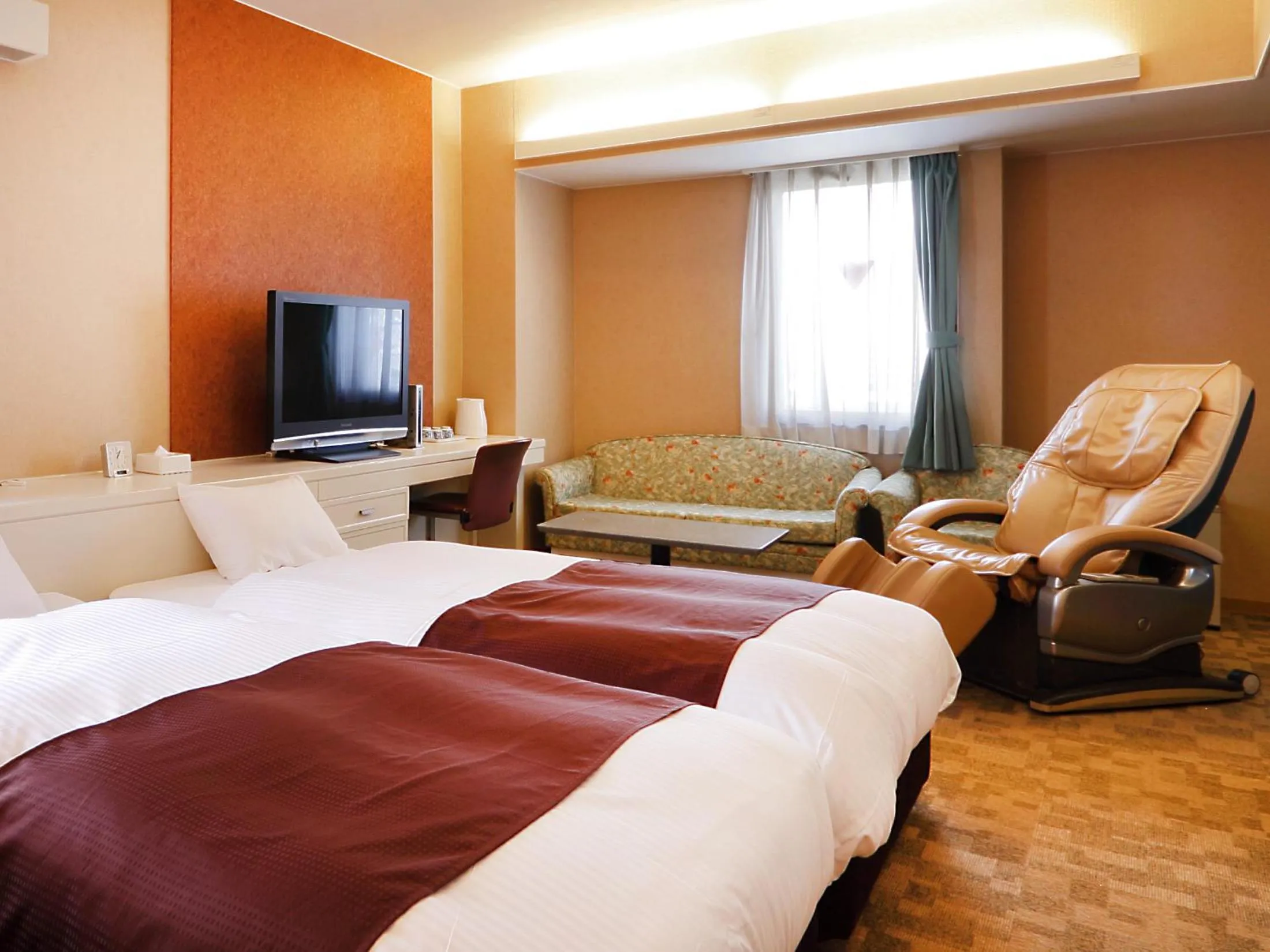 Photo of the whole room, Bed in Hotel Abest Osu Kannon Ekimae Hane no Yu