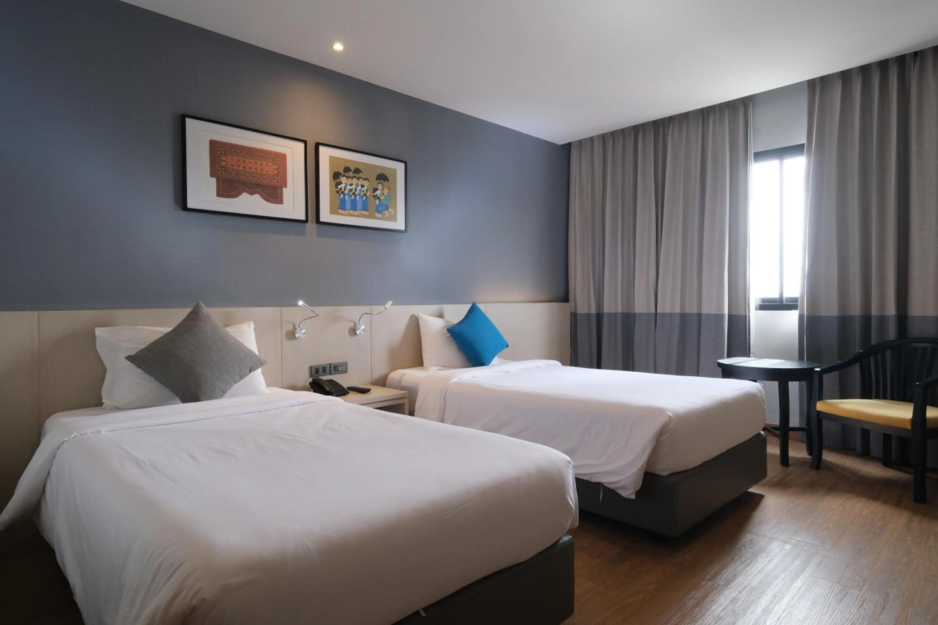 Bed in Le cassia Hotel