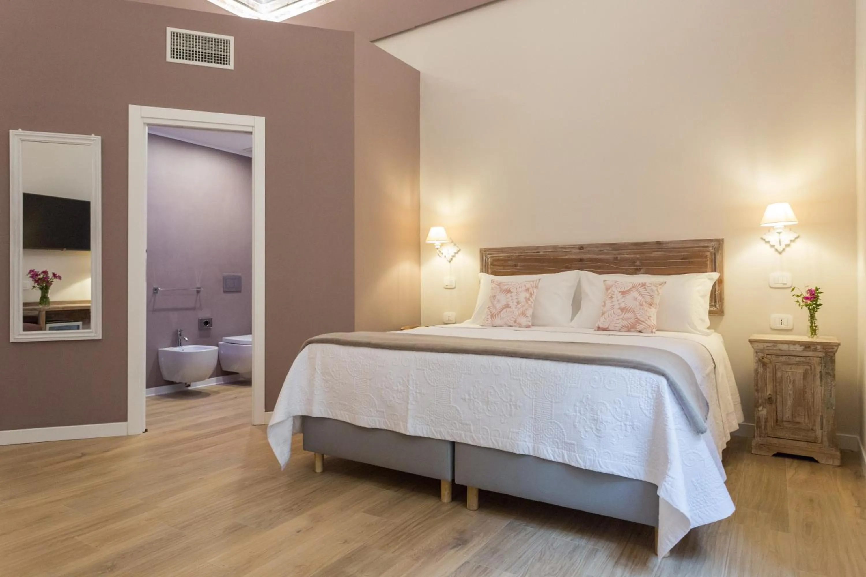 Bed in Bellaroto Suite & SPA