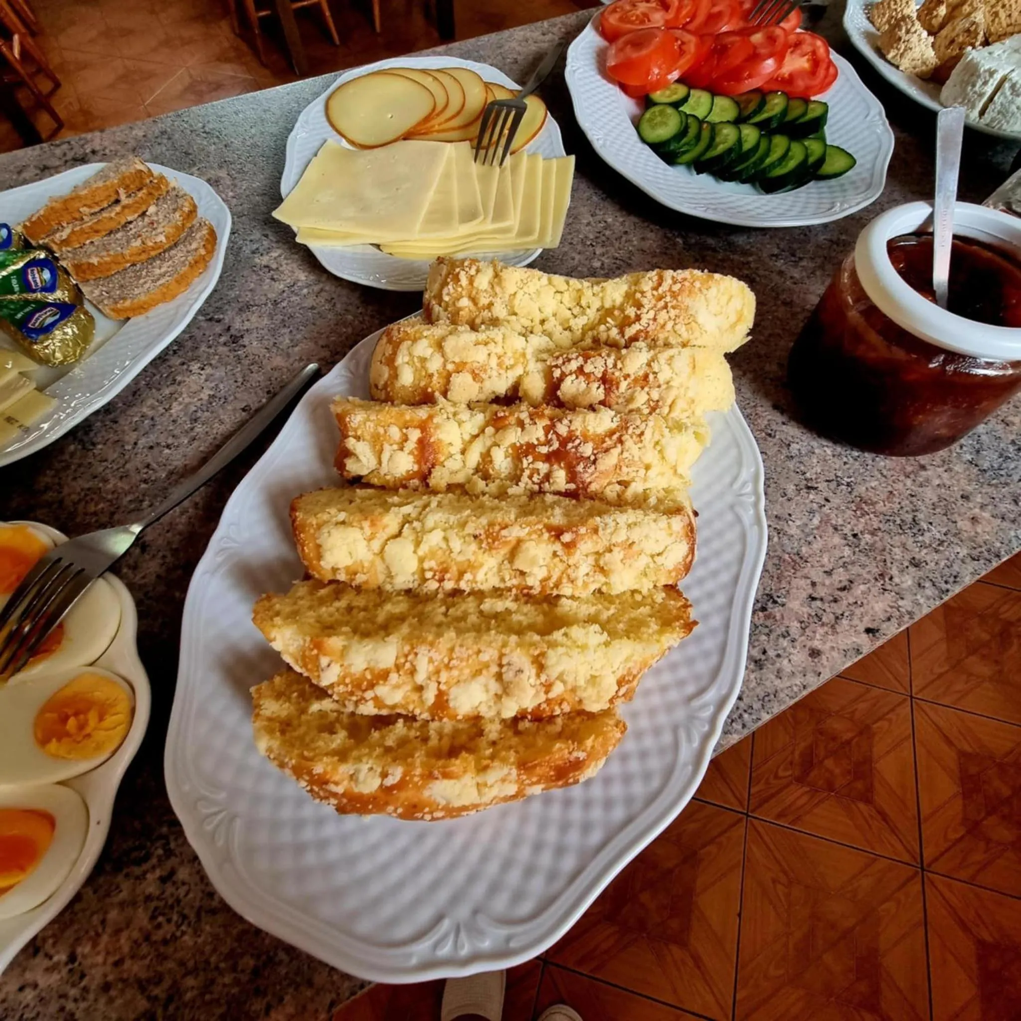 Buffet breakfast in Dom Brama Mazur