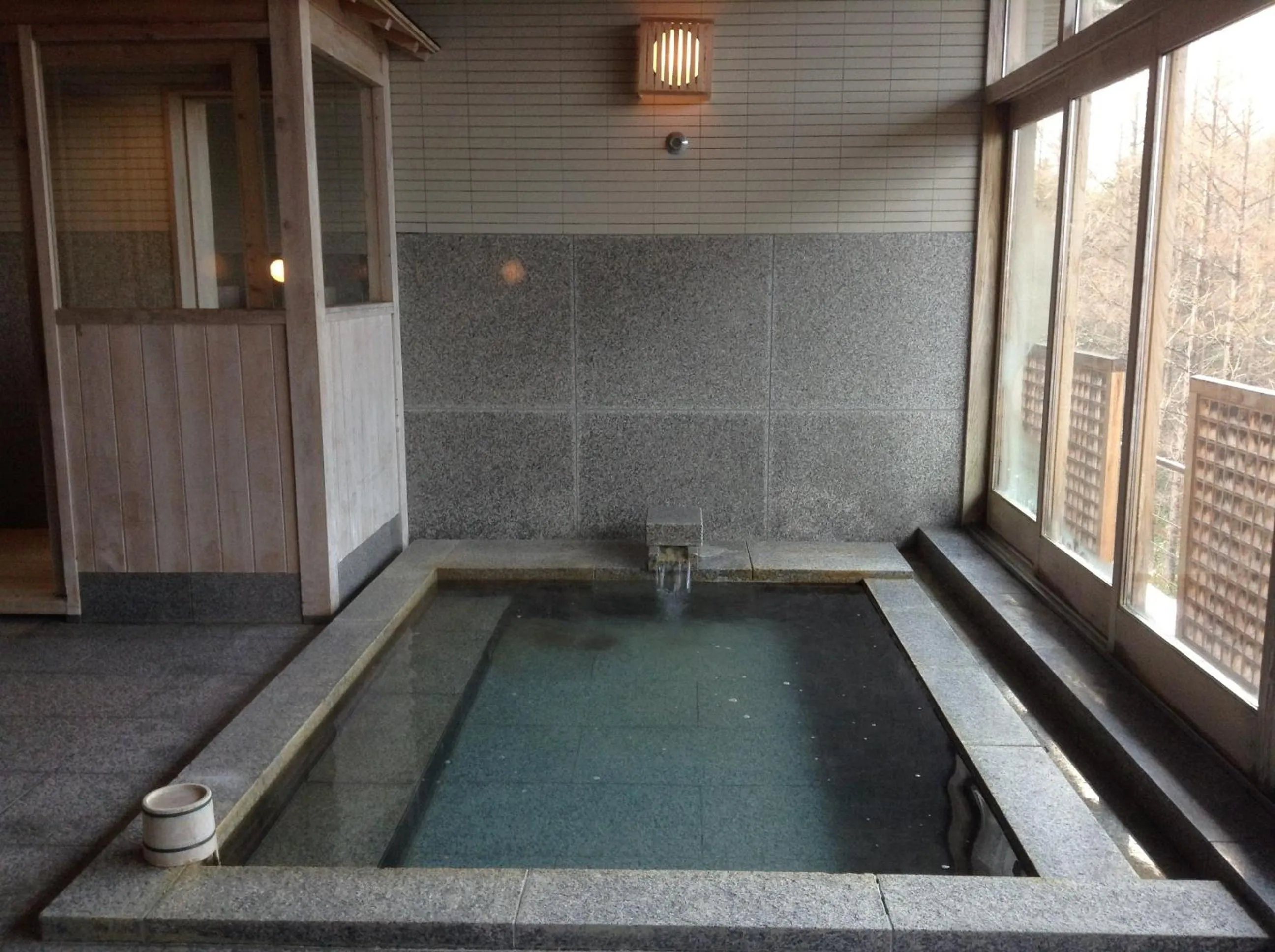 Hot Spring Bath in Furano Hotel
