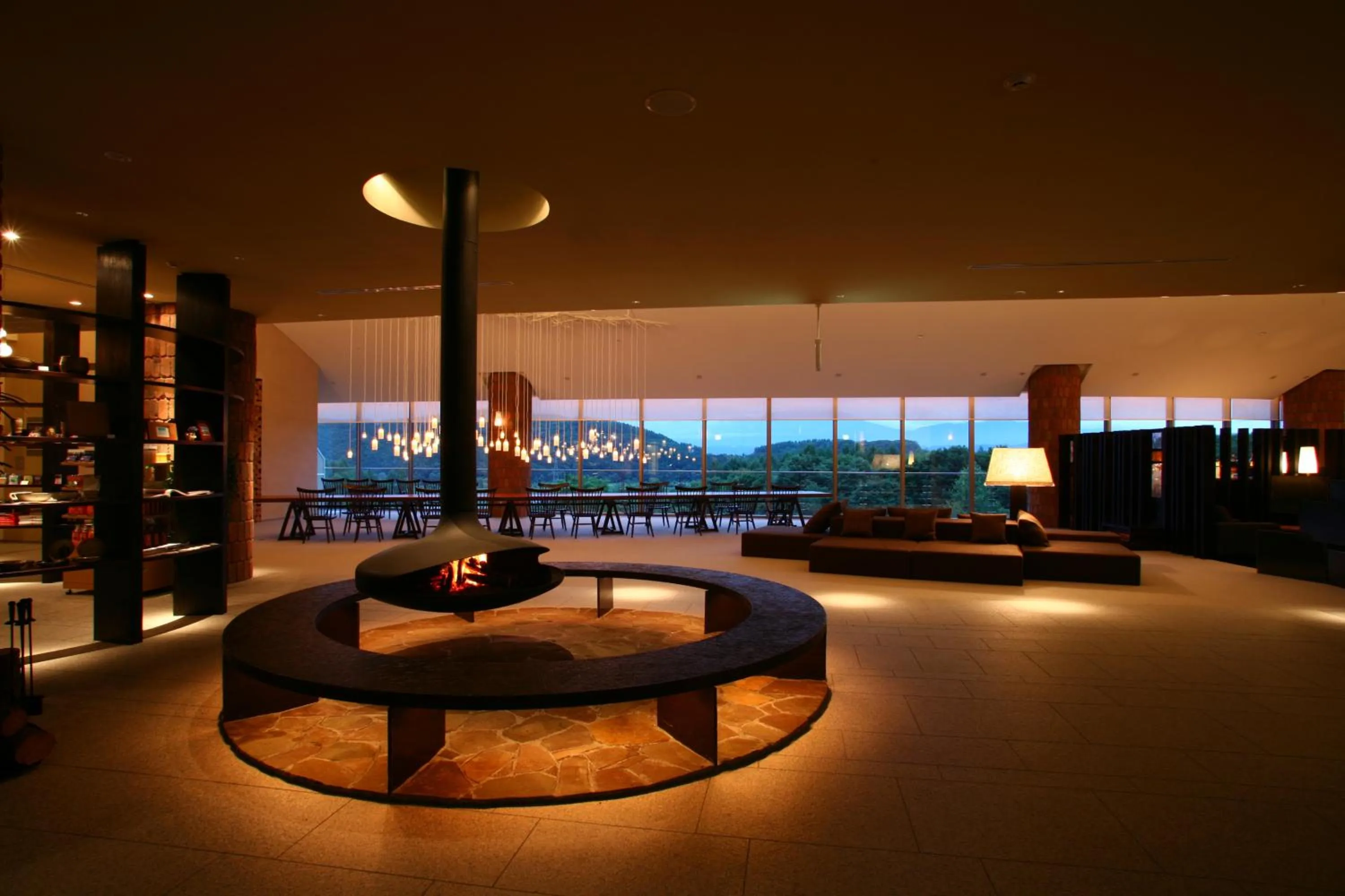 Lobby or reception in Furano Hotel