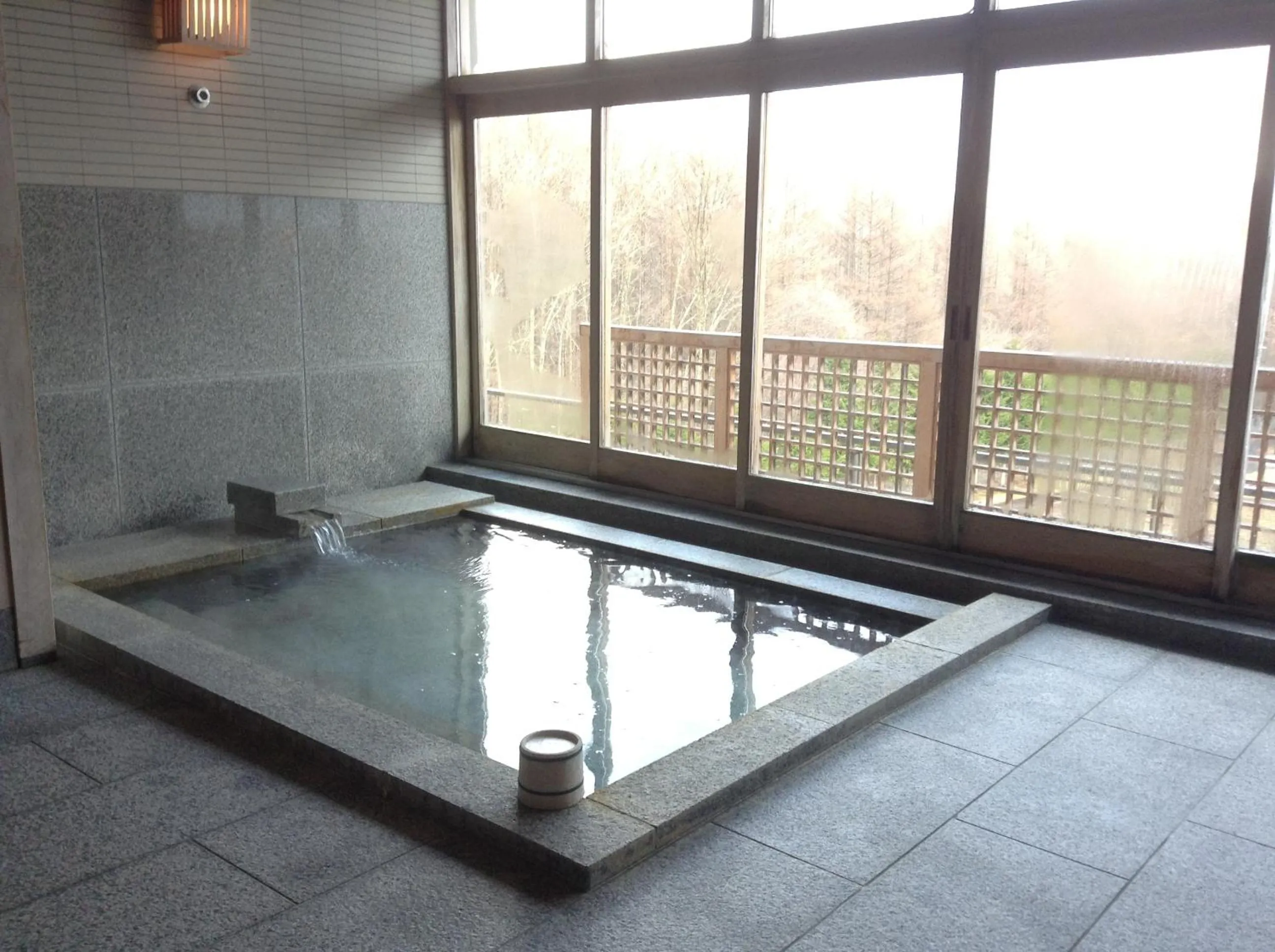 Hot Spring Bath in Furano Hotel