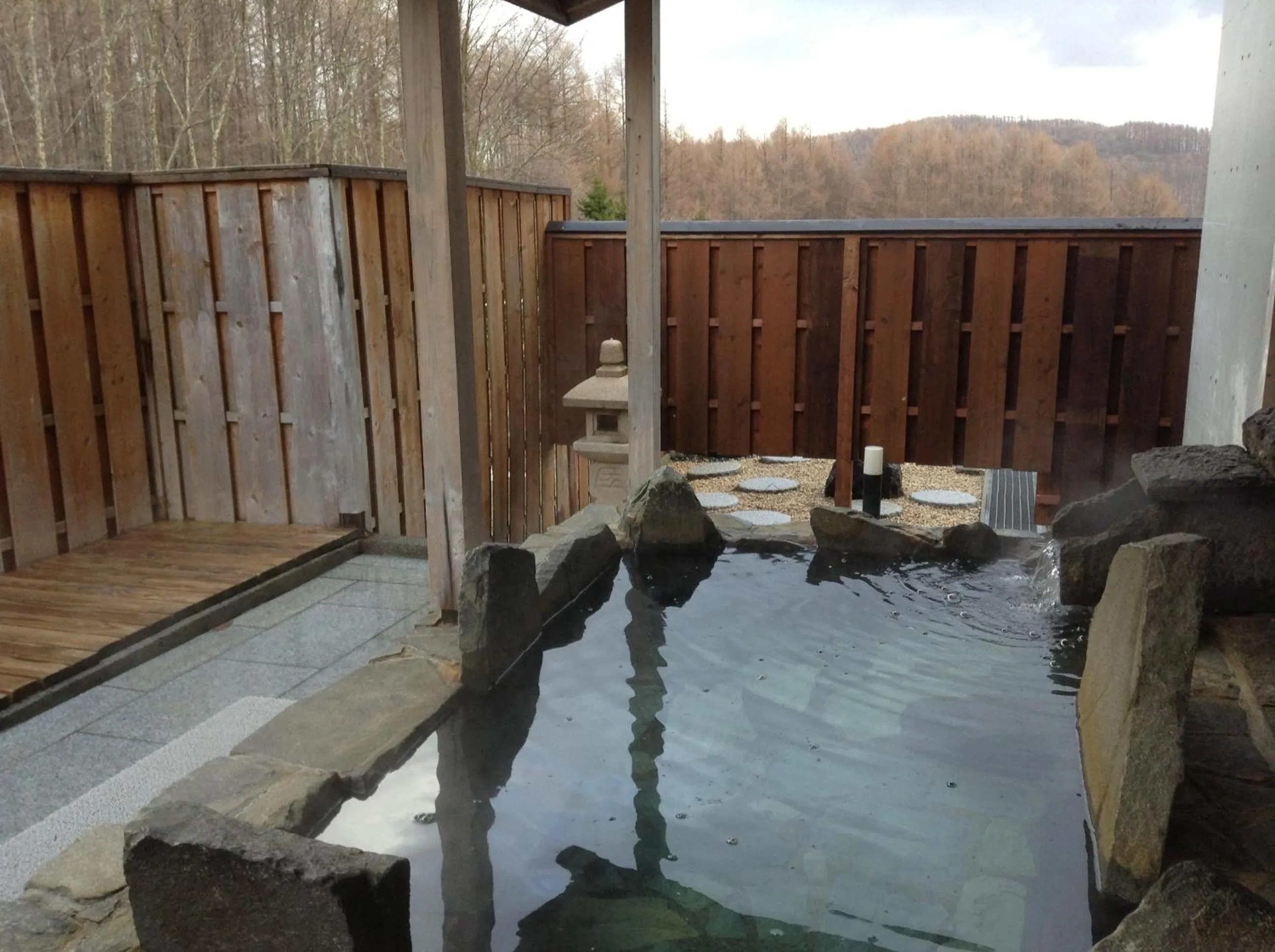 Hot Spring Bath in Furano Hotel
