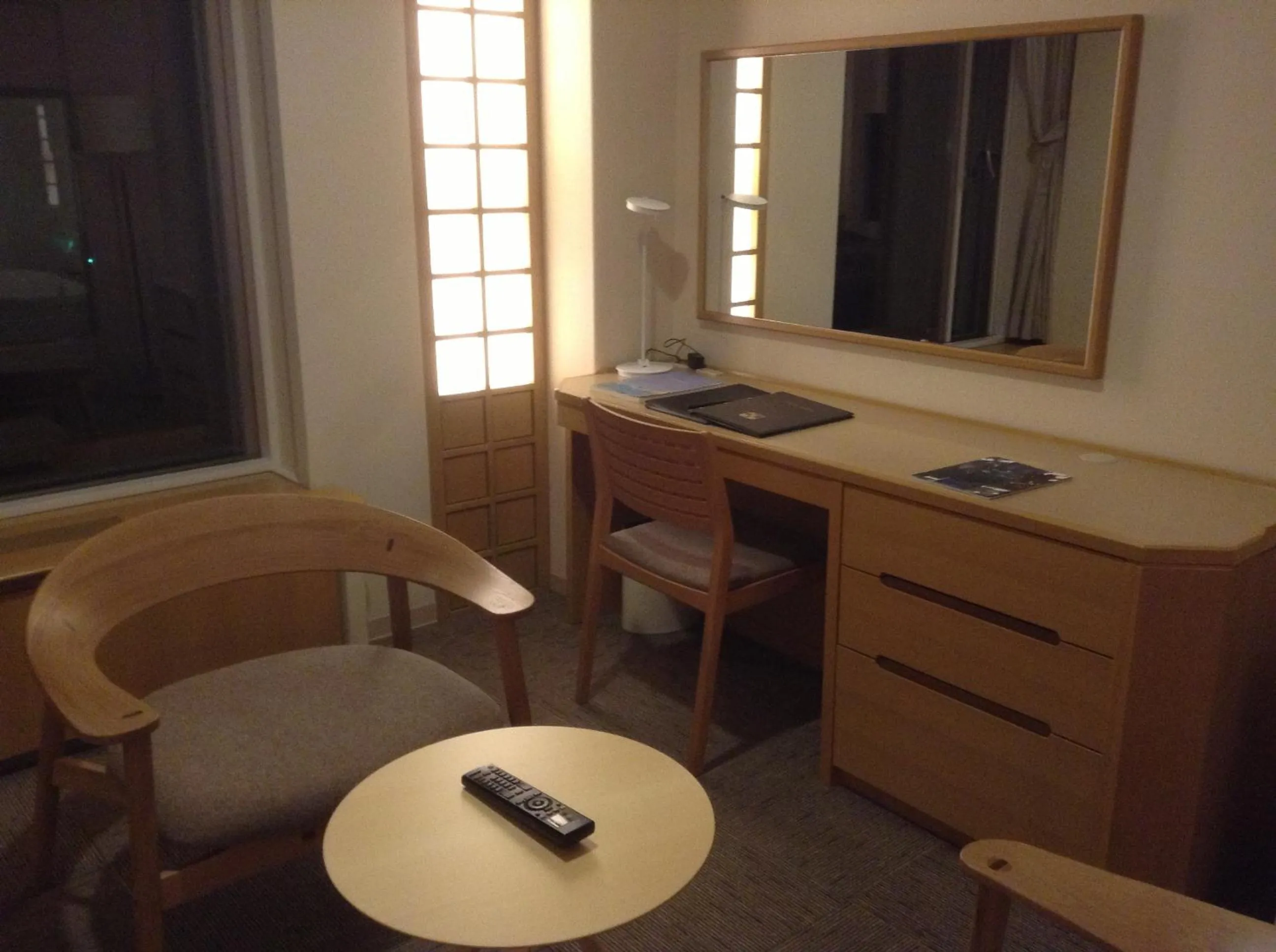 Seating area in Furano Hotel