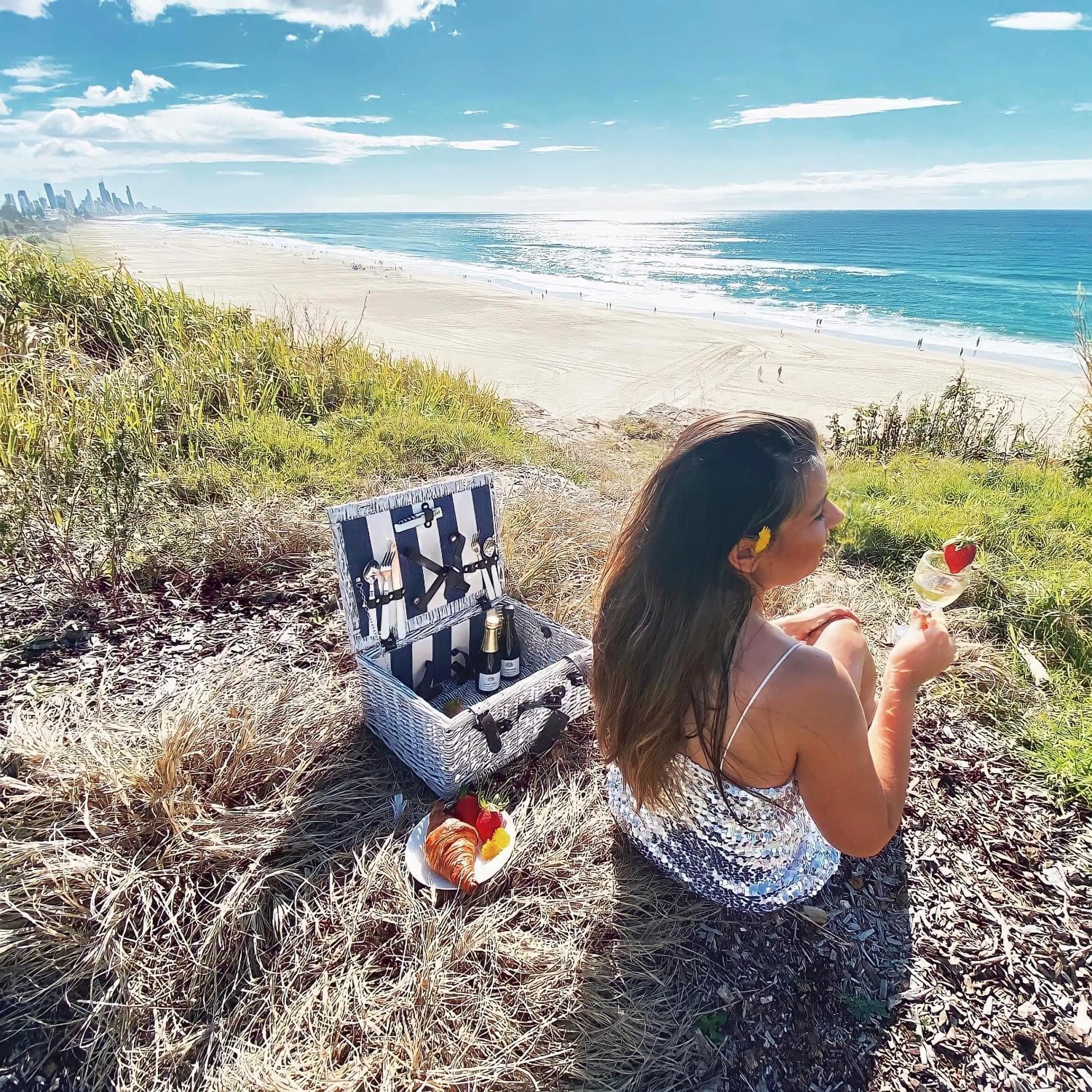 People in Blue Heron Boutique Motel