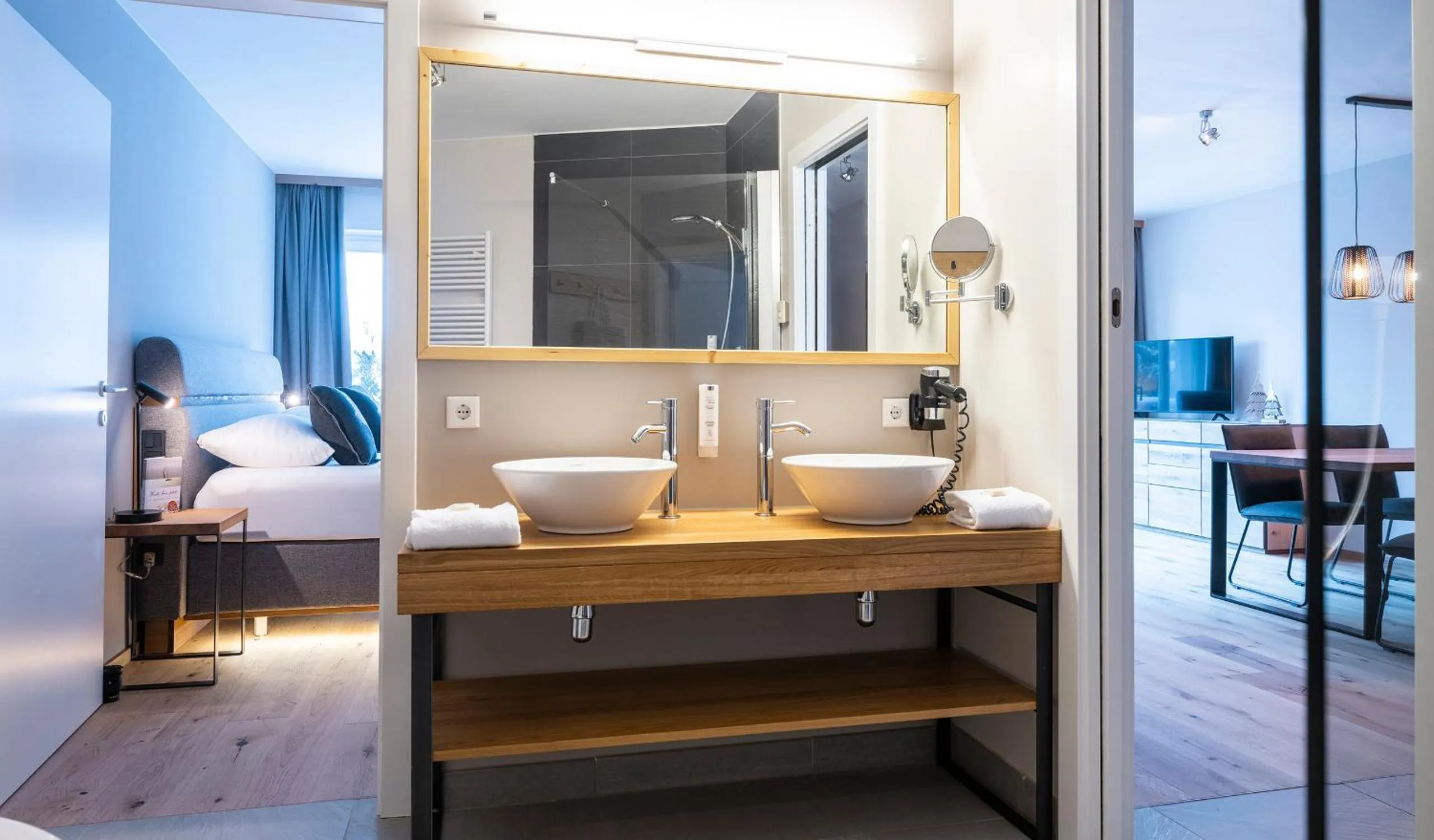 Bed in Hotel Residenz Hochalm - SKI IN -SKI OUT