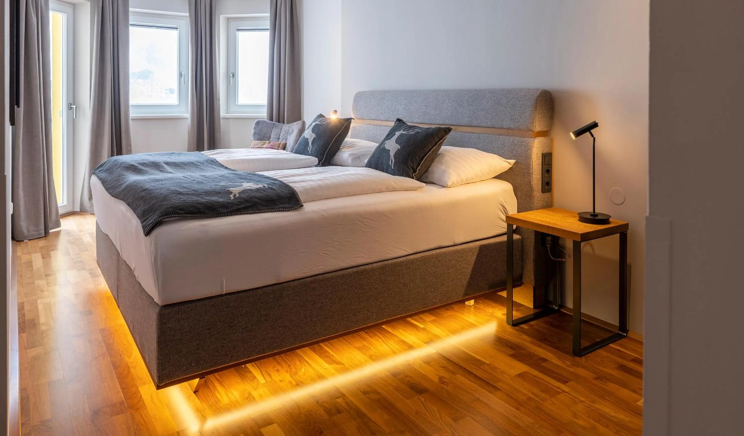 Bed in Hotel Residenz Hochalm - SKI IN -SKI OUT