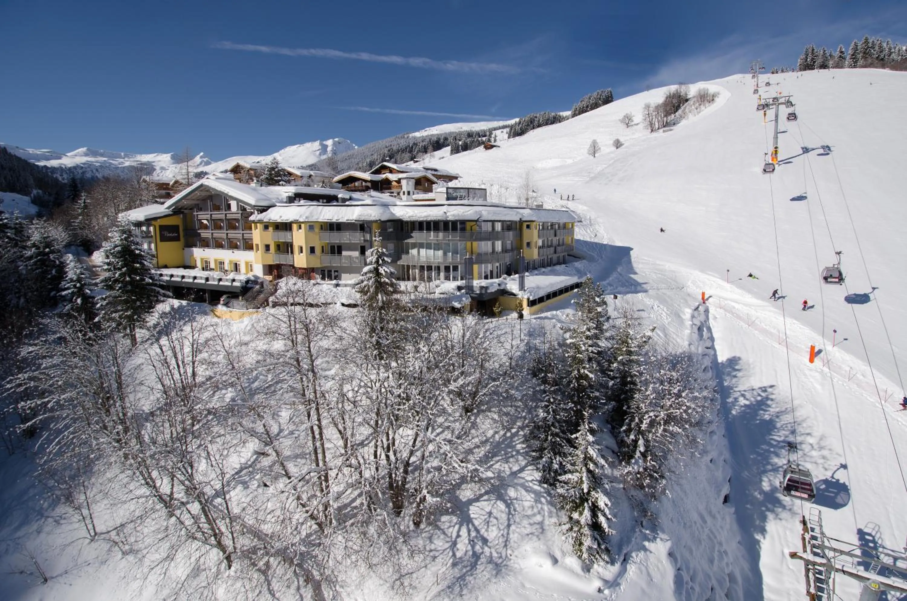 Bird's eye view in Hotel Residenz Hochalm - SKI IN -SKI OUT