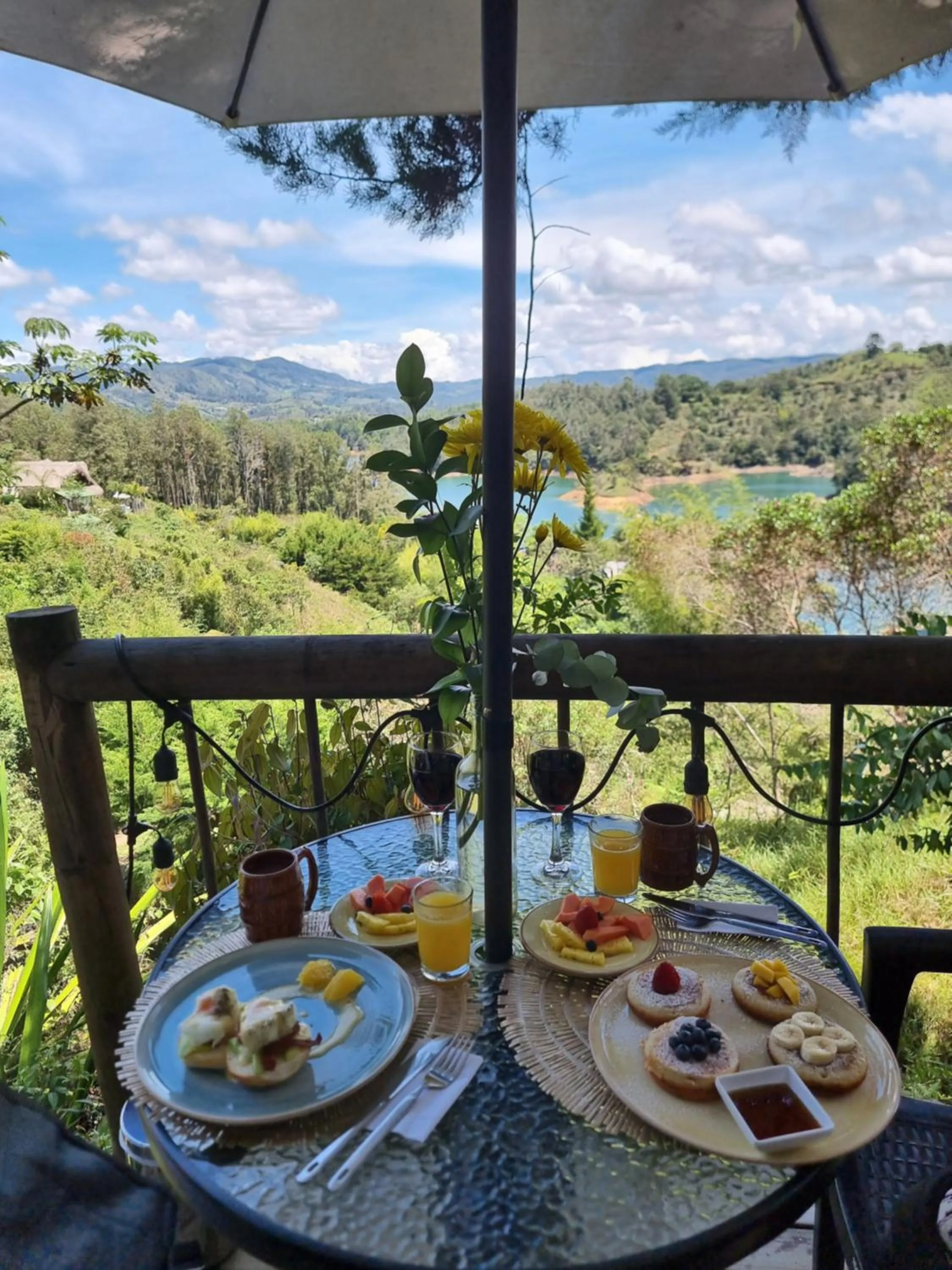 Balcony/Terrace in Levit Glamping - Hotel Guatapé Peñol