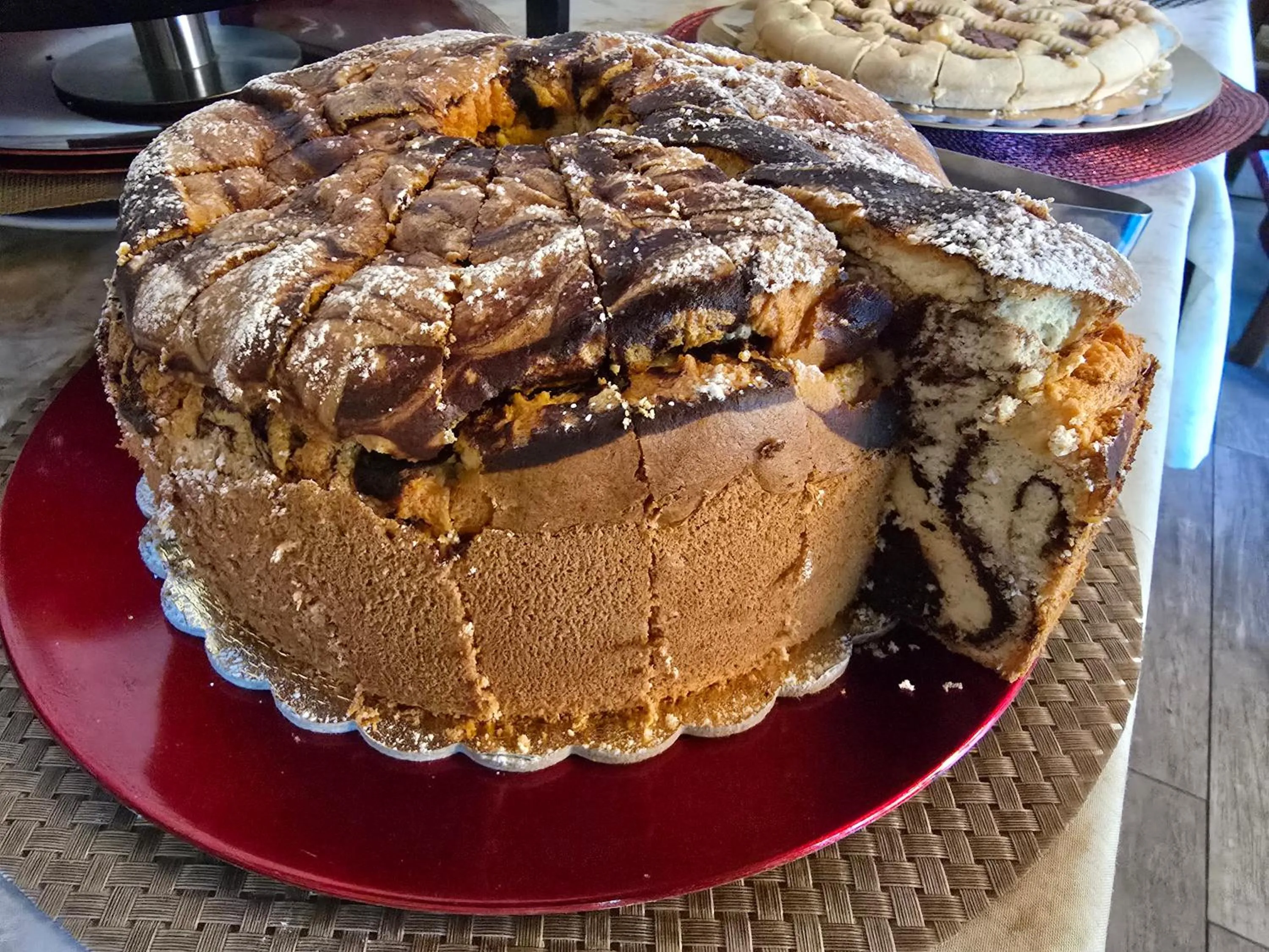 Food in Hotel del Lago Ampollino