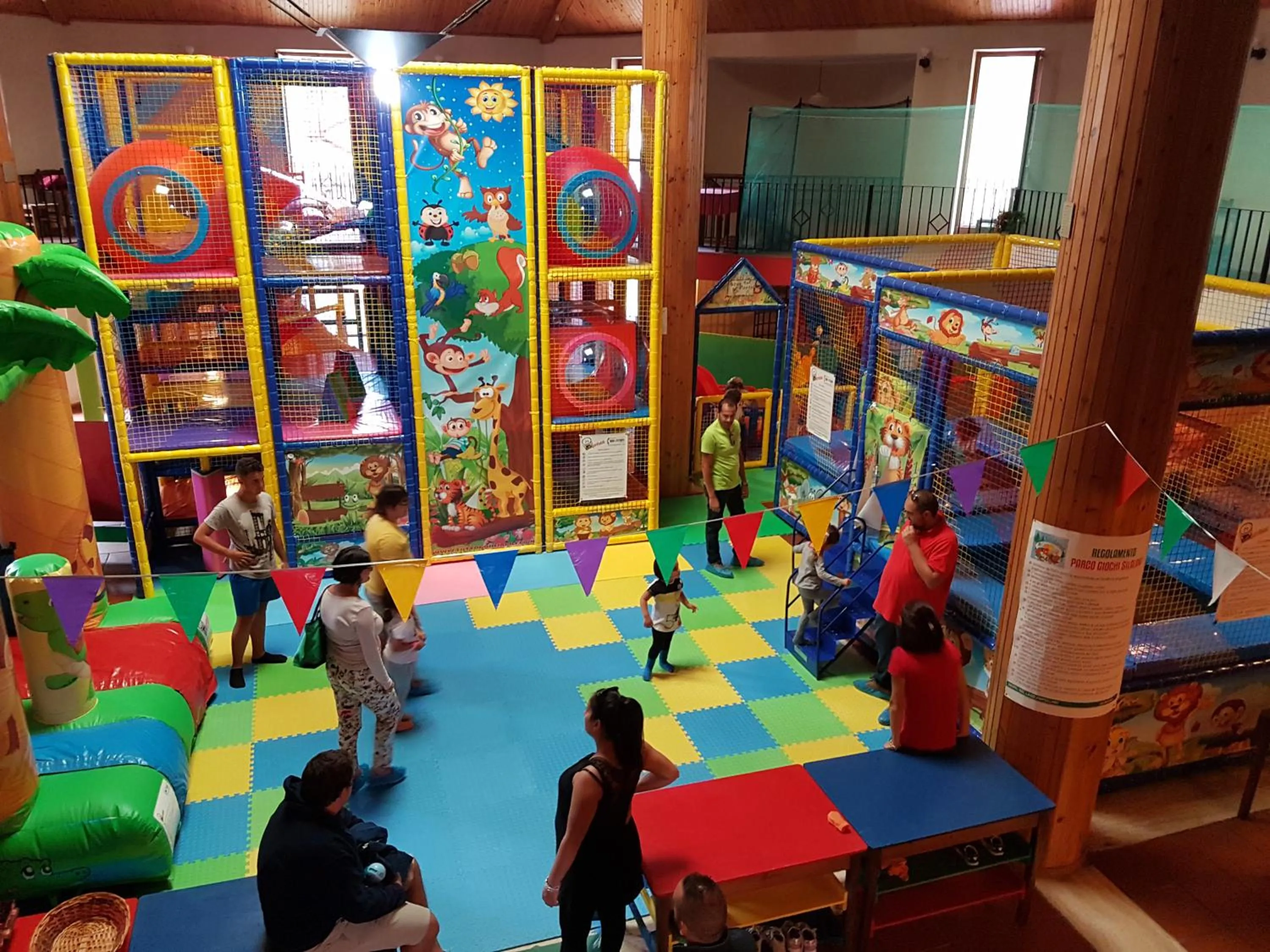 Children play ground in Hotel del Lago Ampollino