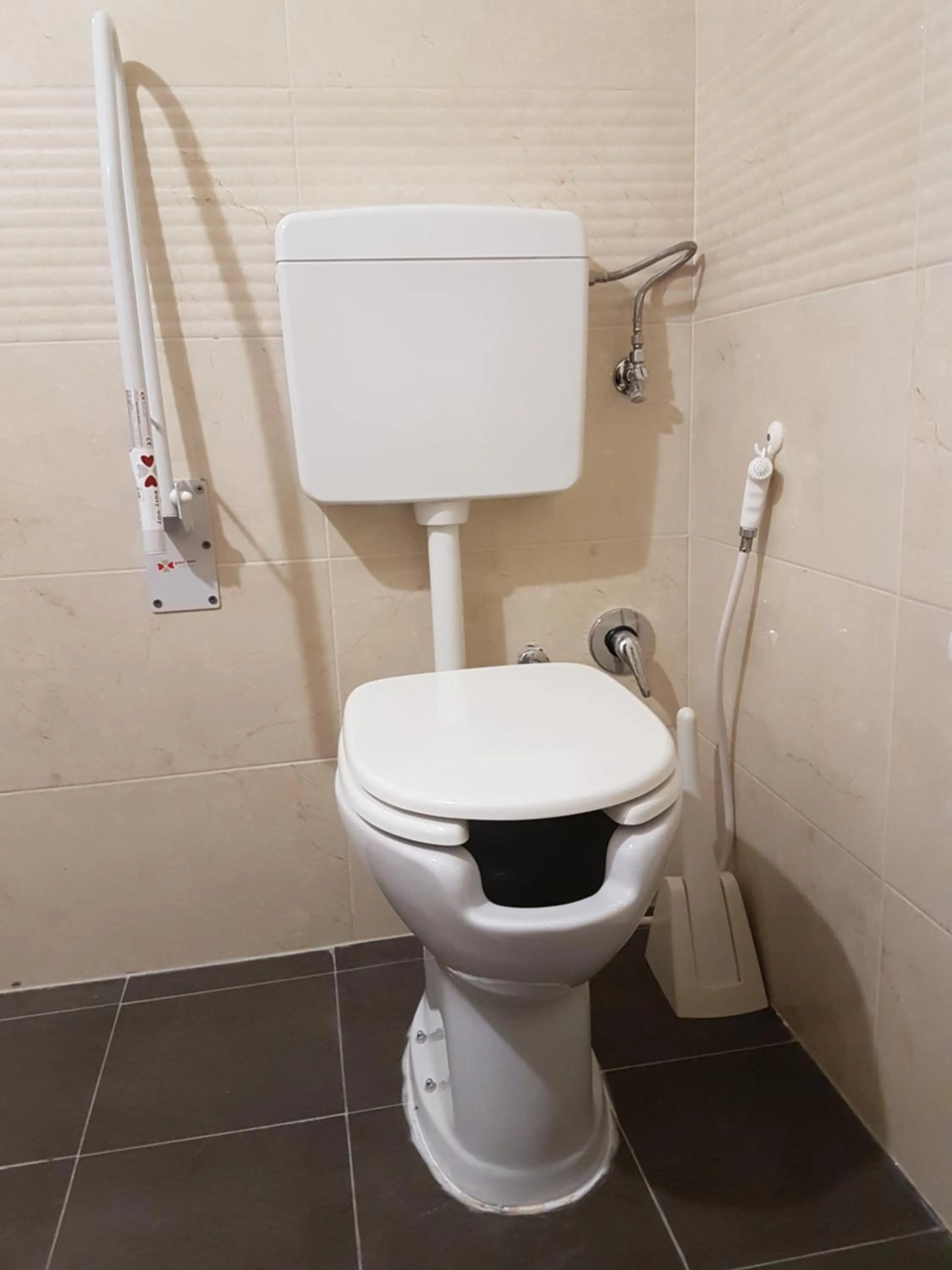 Toilet in Hotel del Lago Ampollino