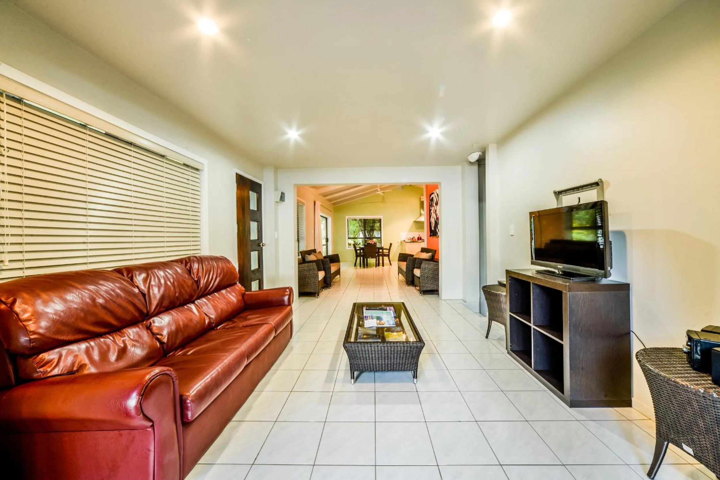 Living room in Palm Grove