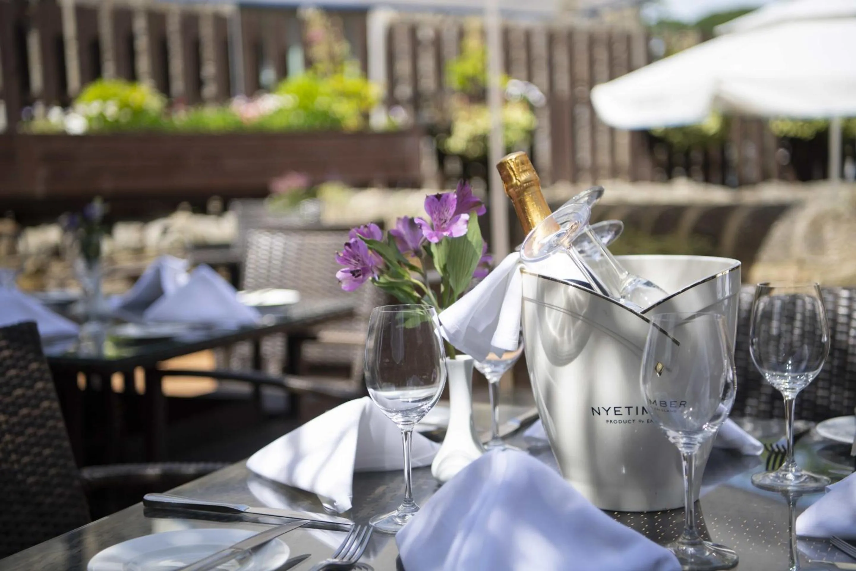 Garden in Timble Inn