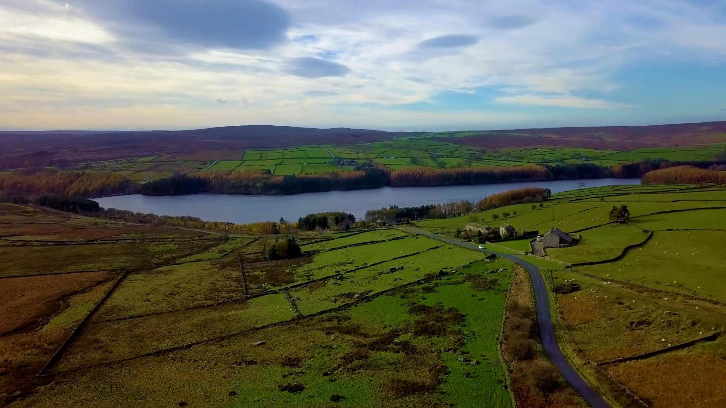 Natural landscape in Timble Inn