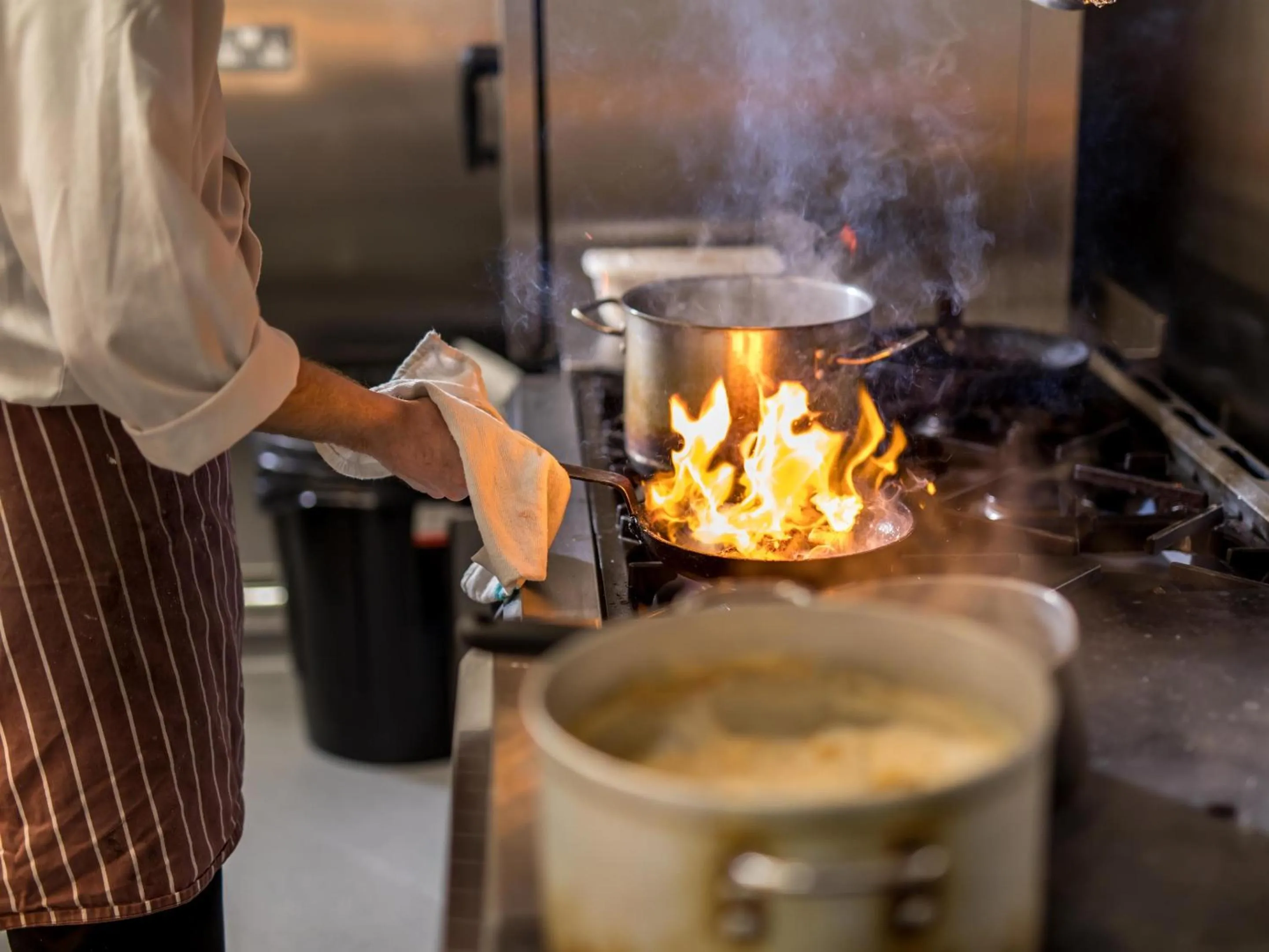 Dining area in Timble Inn