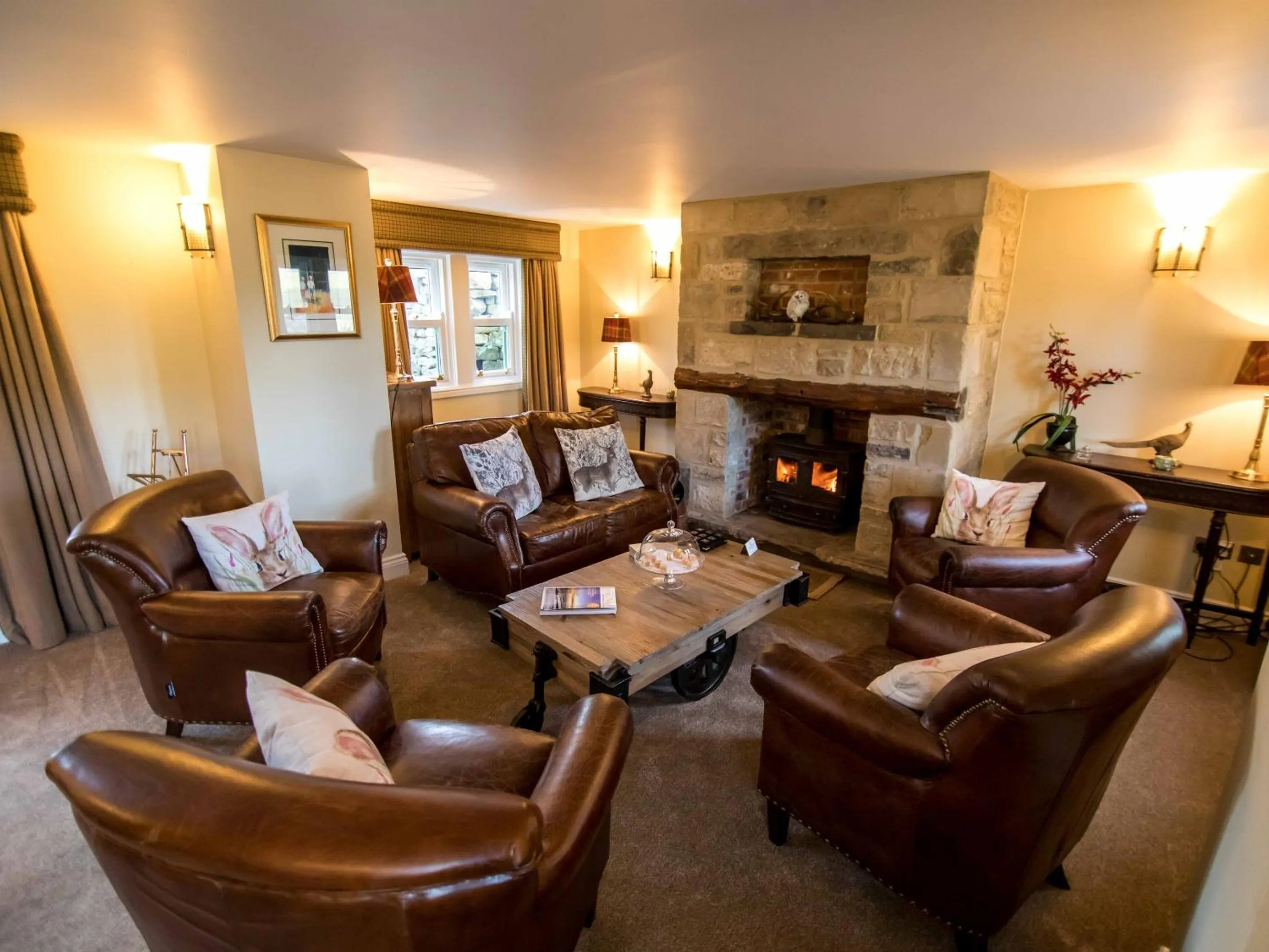 Living room in Timble Inn