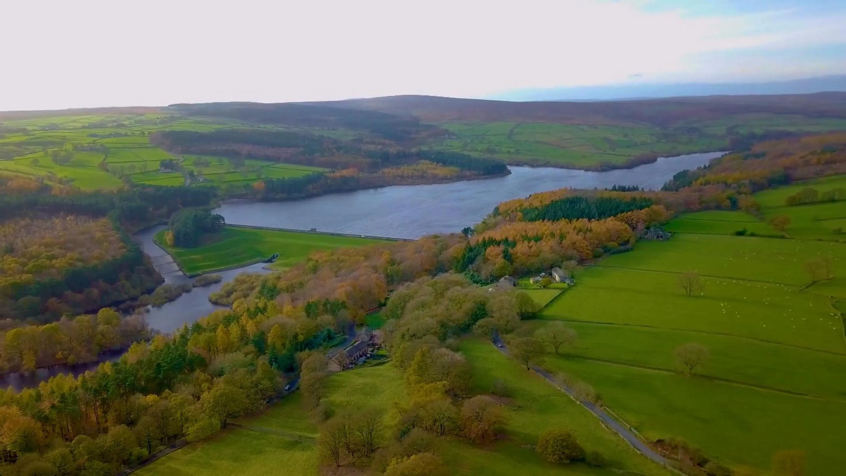 Natural landscape in Timble Inn