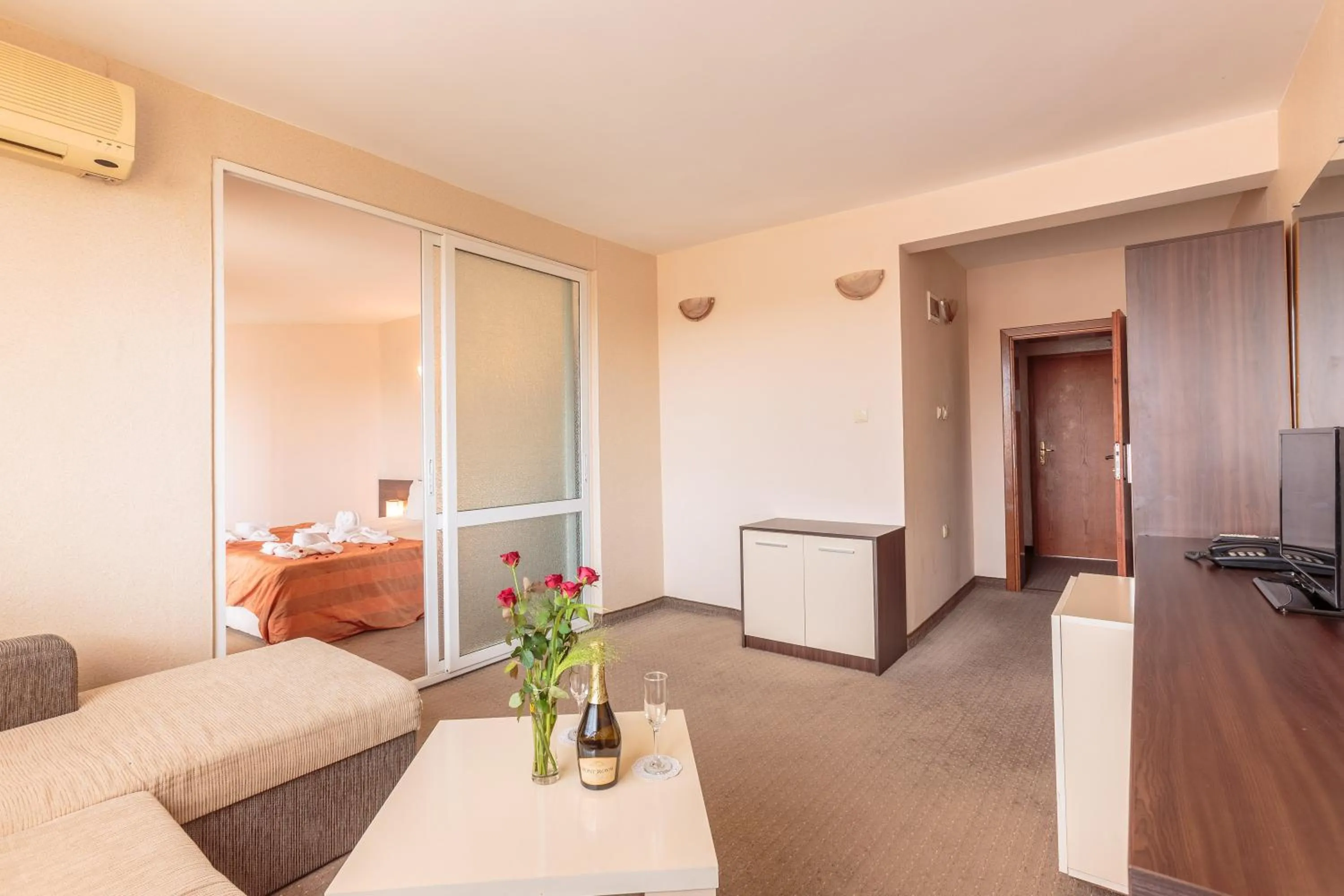 Living room in Flagman Hotel