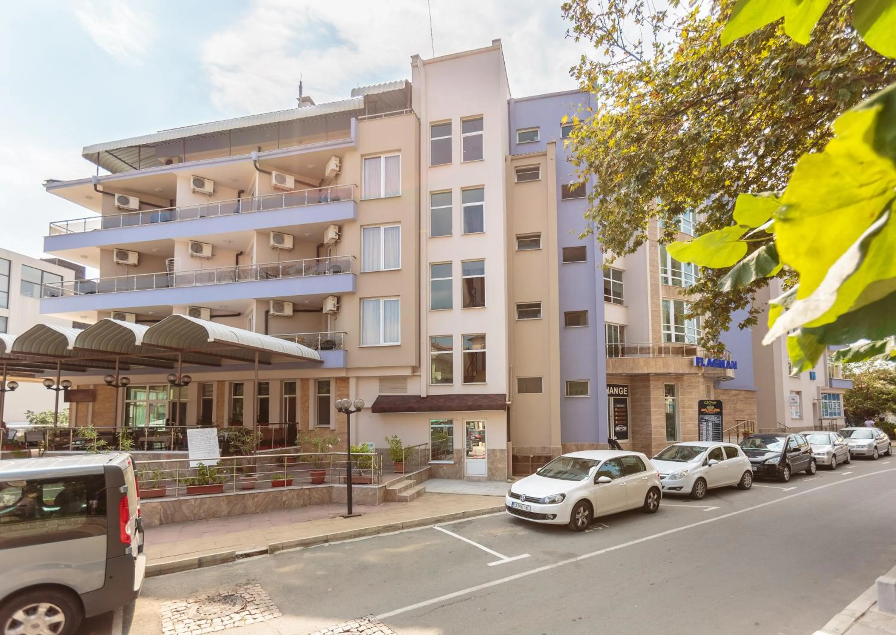 Lobby or reception in Flagman Hotel
