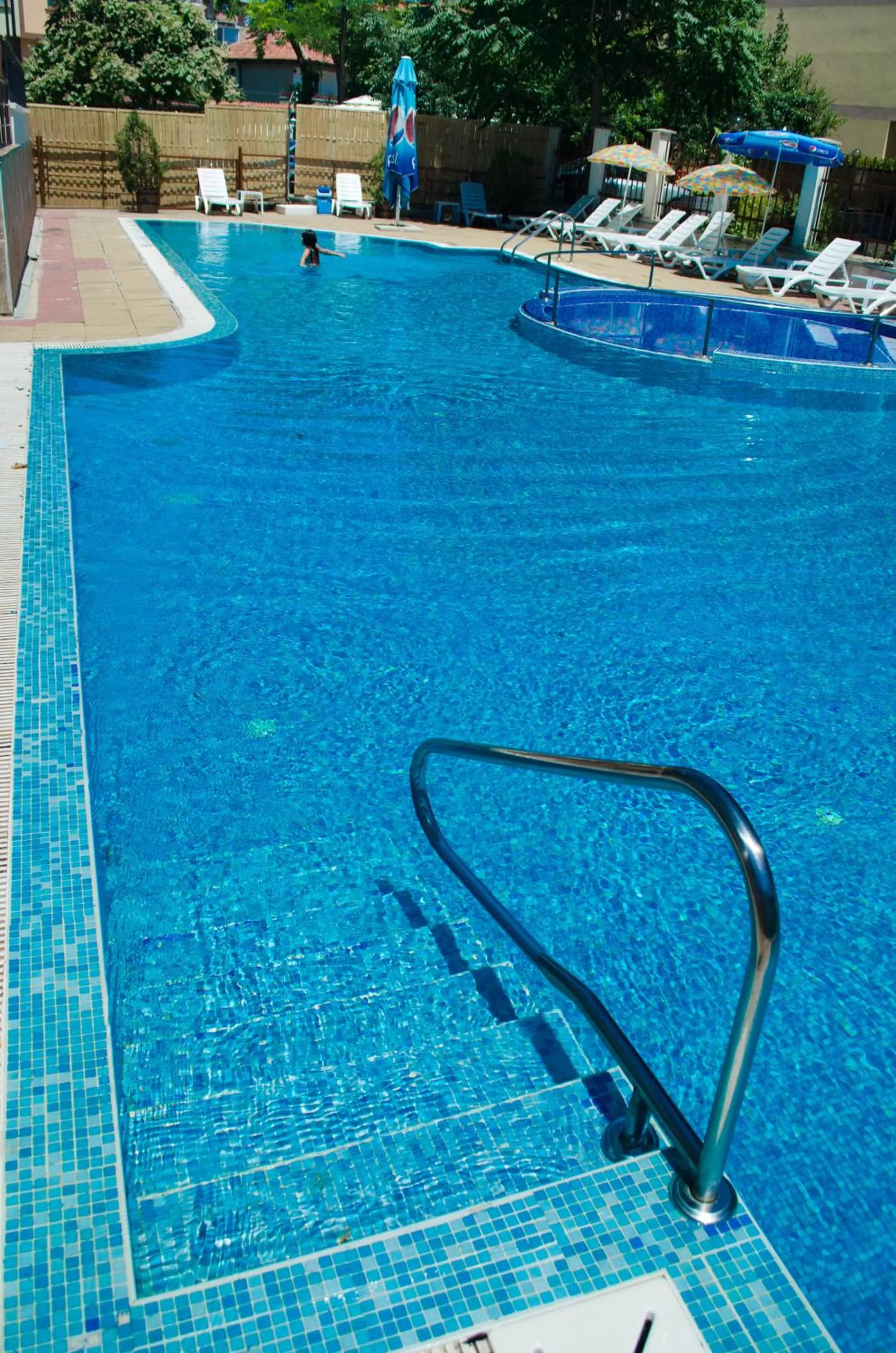 Swimming pool in Flagman Hotel