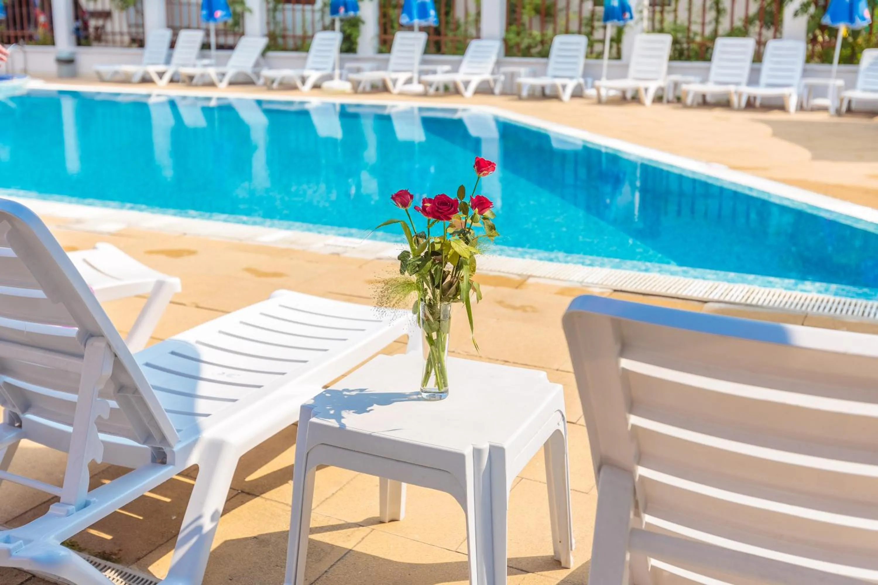 Swimming pool in Flagman Hotel