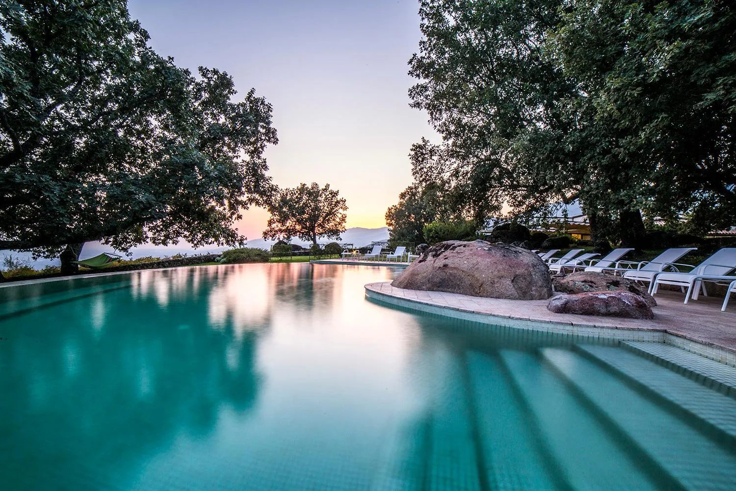 Swimming pool in Hotel Nabia