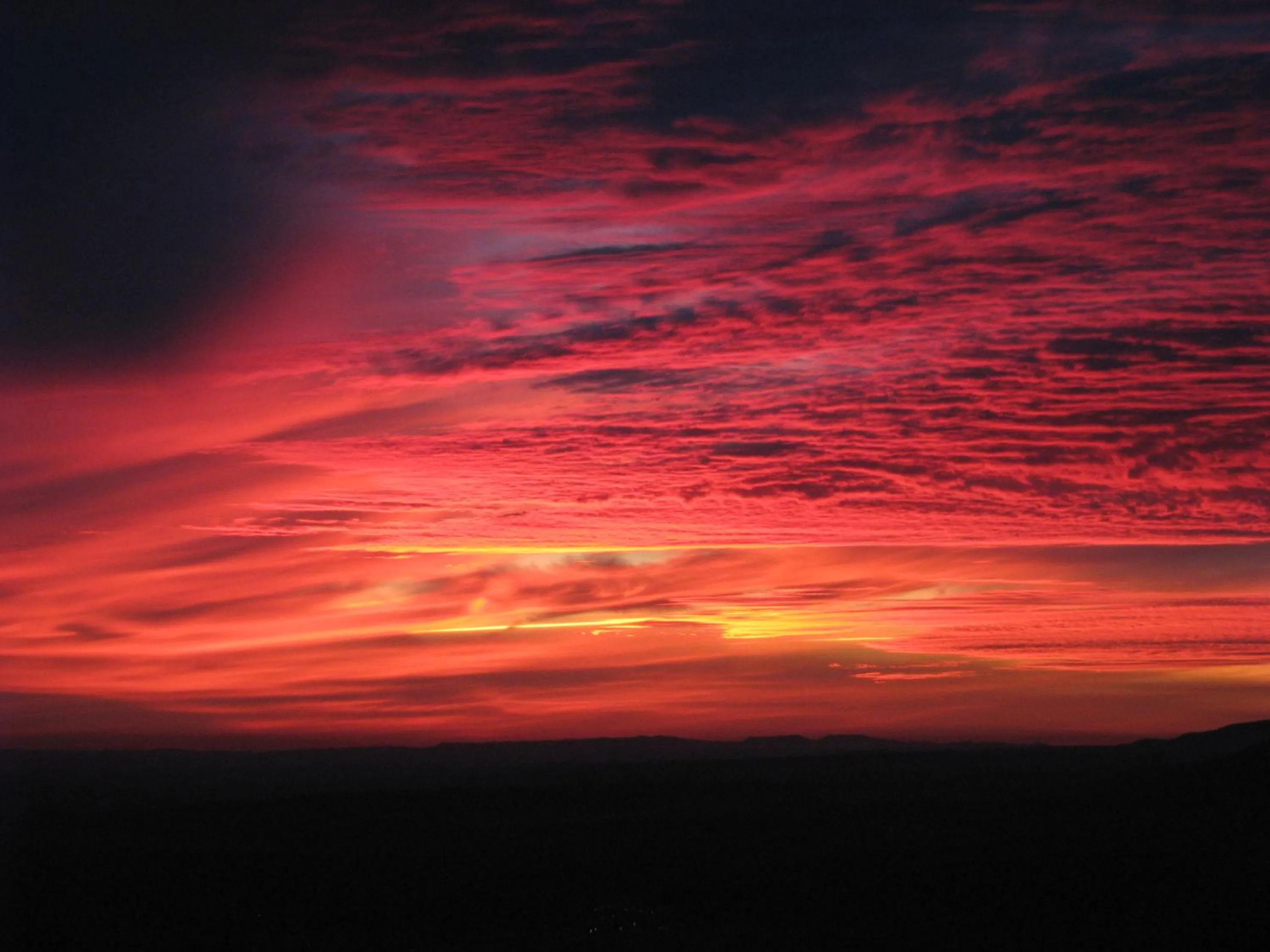 Sunset in Hotel Nabia