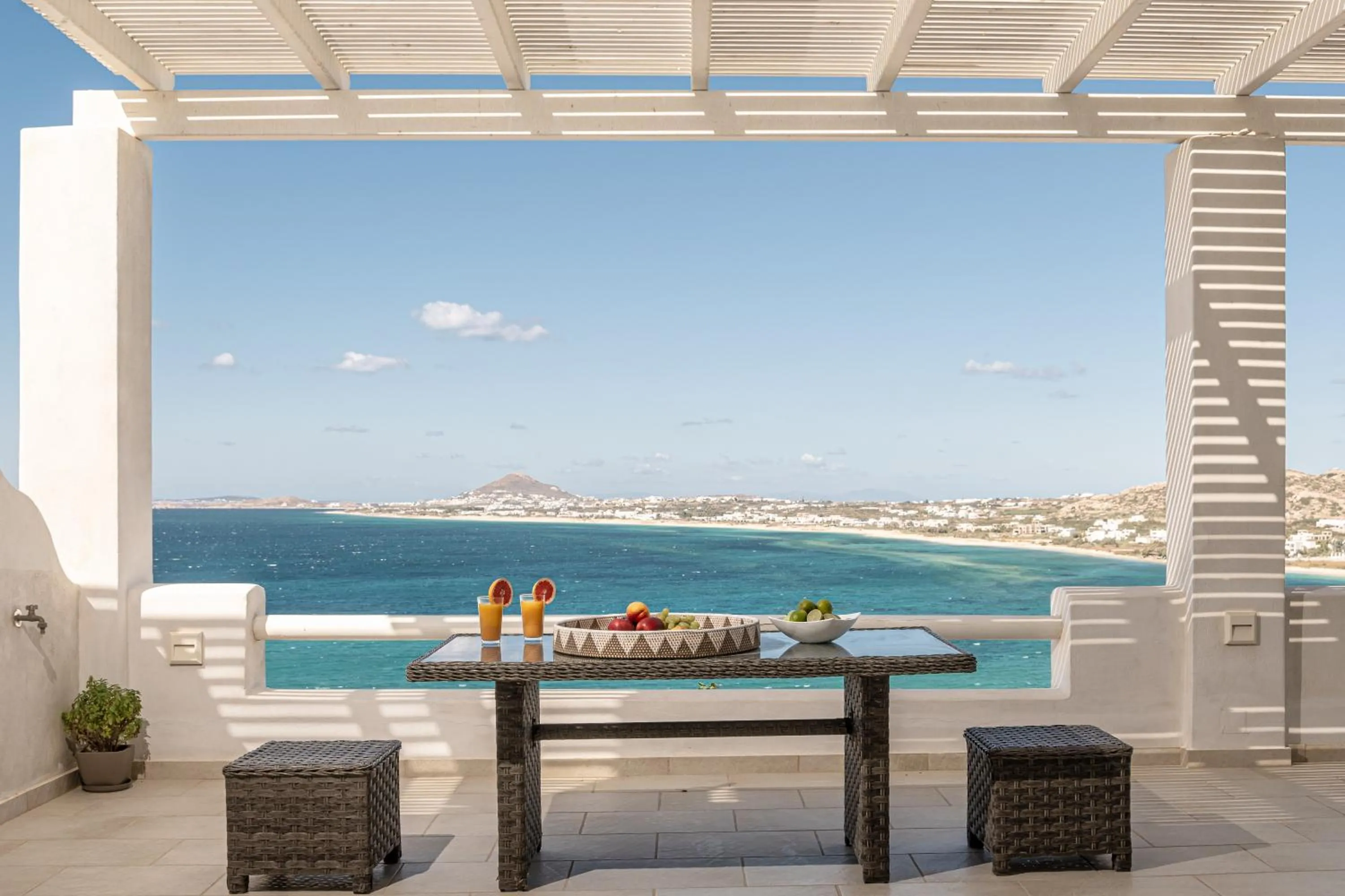 Patio in Apricot and Sea Luxury Villas