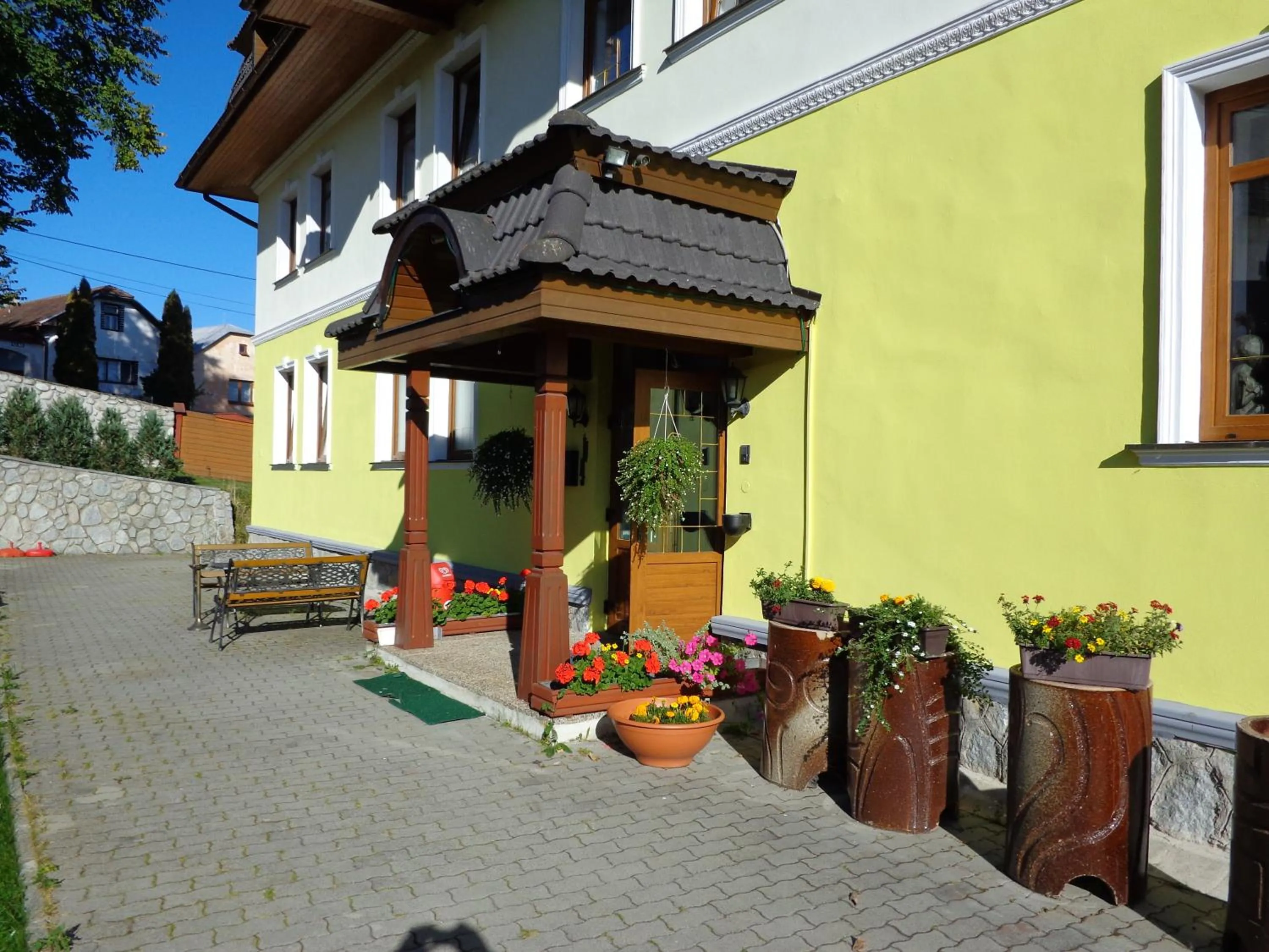 Facade/entrance in Penzion Altendorf