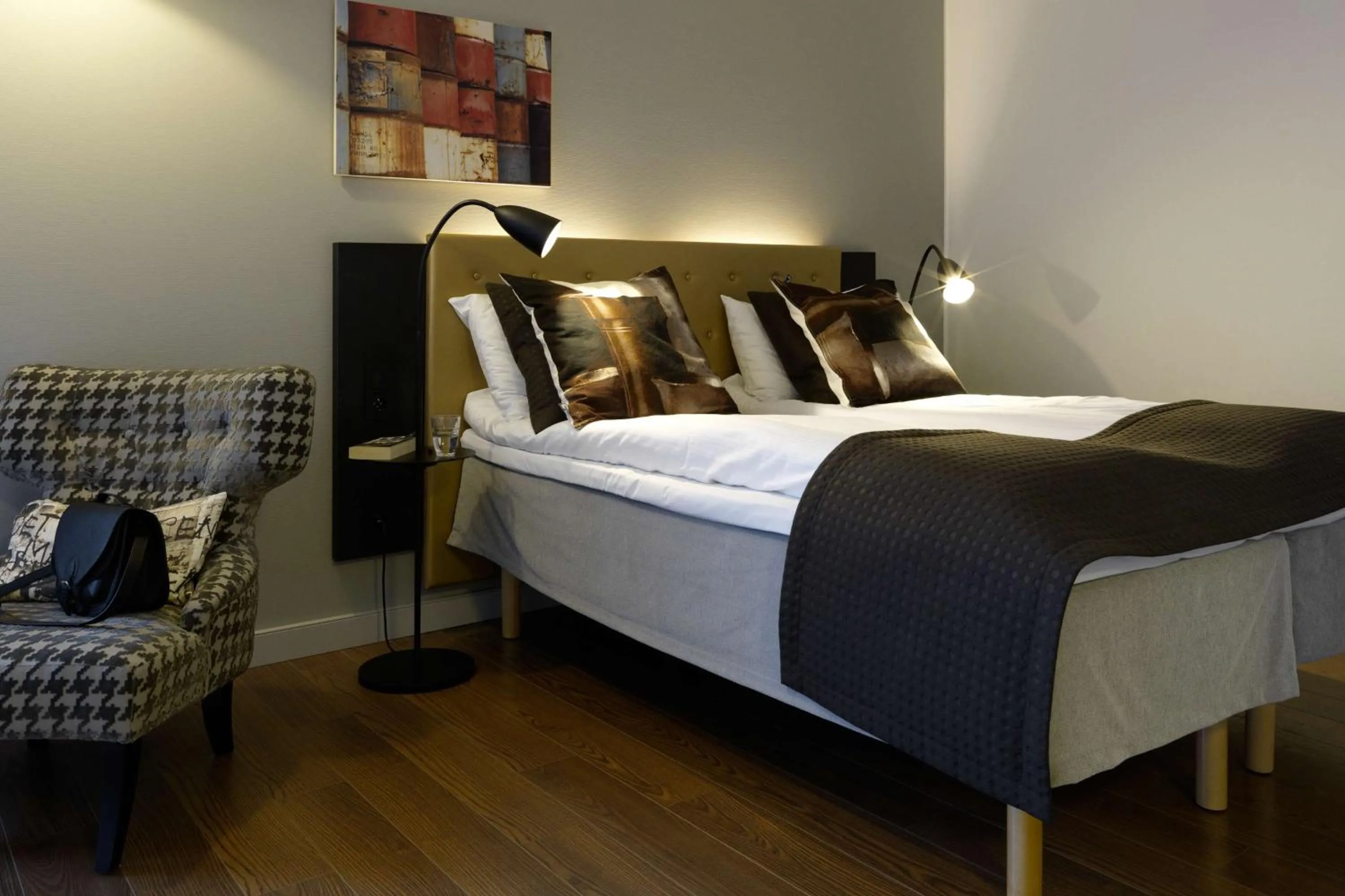 Photo of the whole room, Bed in Scandic Stavanger Forus