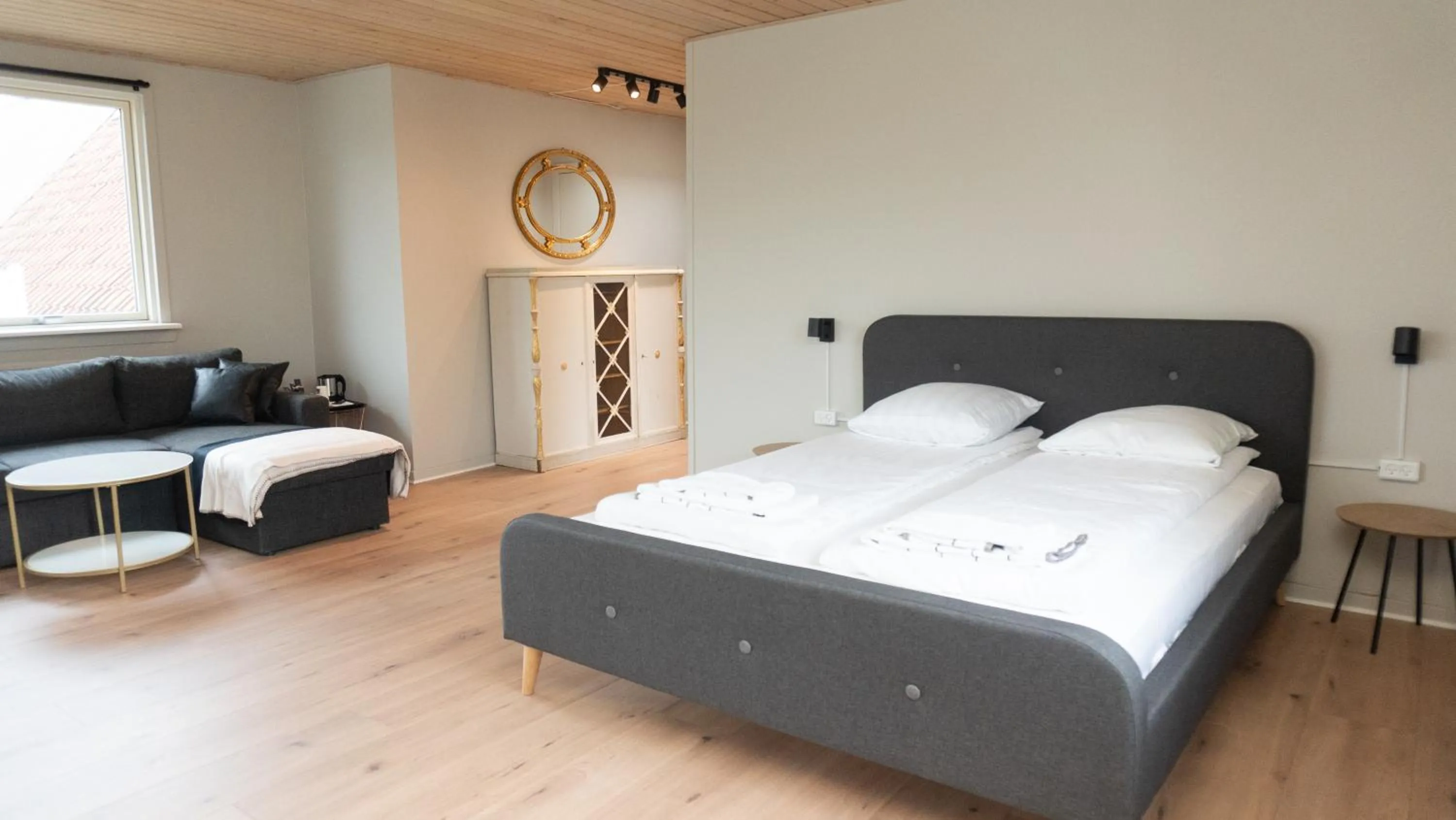 Bed in Hotel Smedegaarden