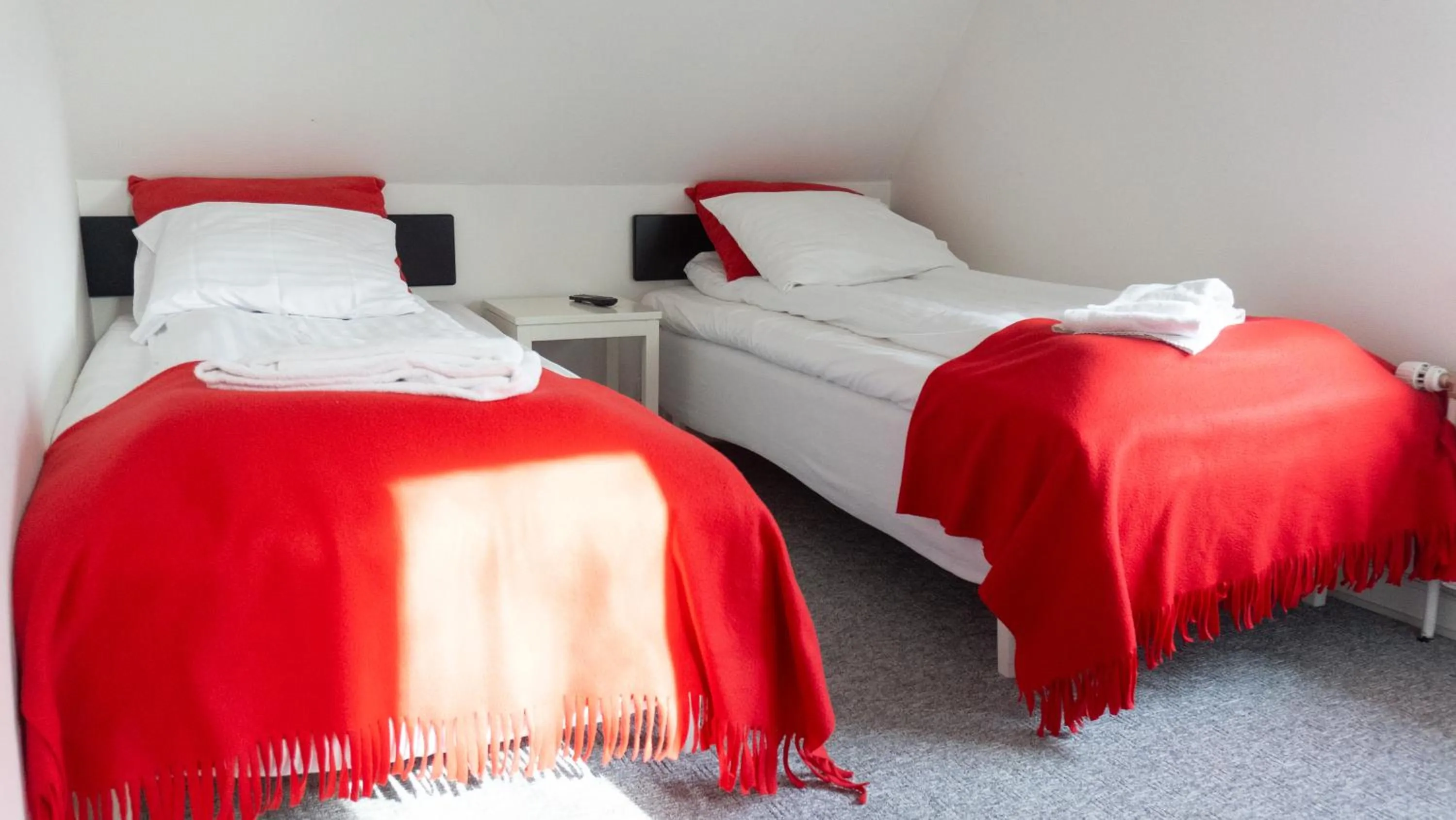 Bedroom, Bed in Hotel Smedegaarden