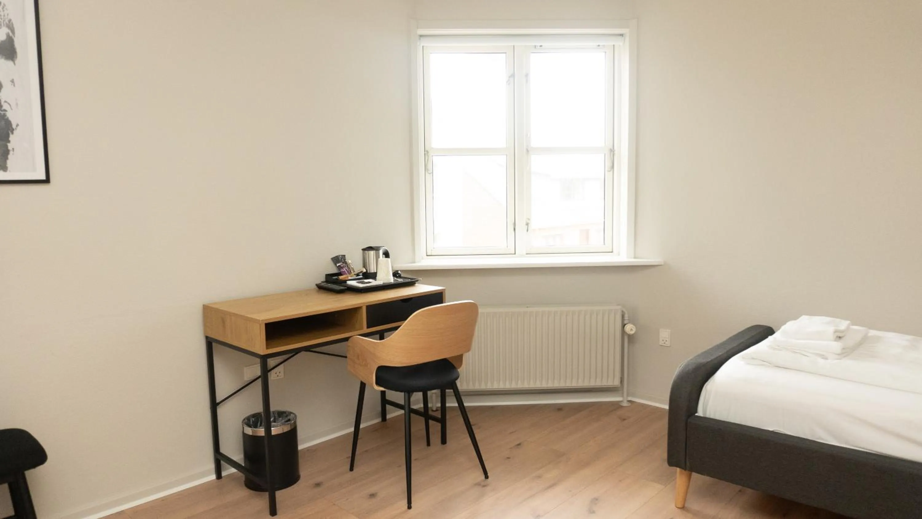 Bed in Hotel Smedegaarden