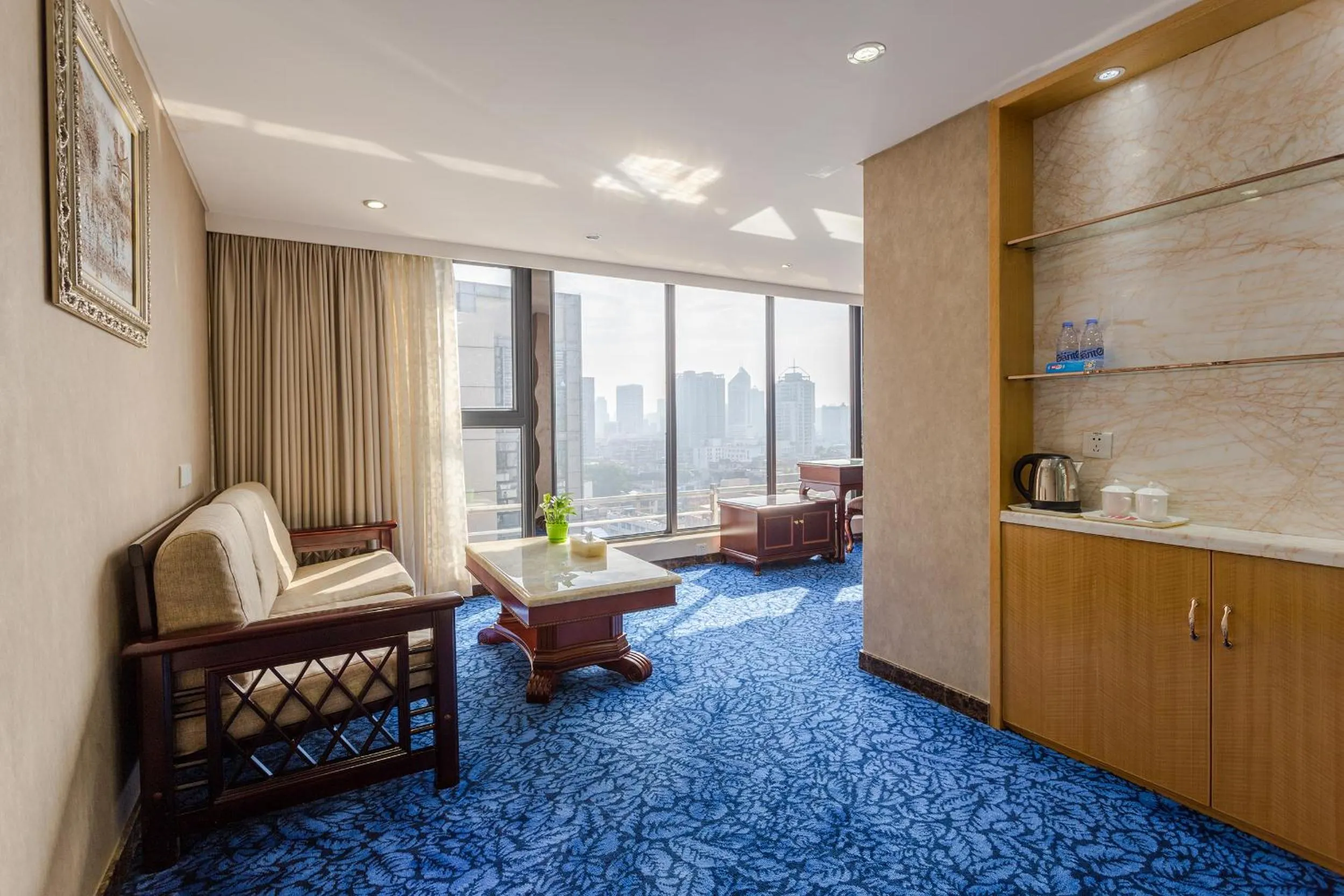 Decorative detail, Seating Area in Zhuhai Special Economic Zone Hotel