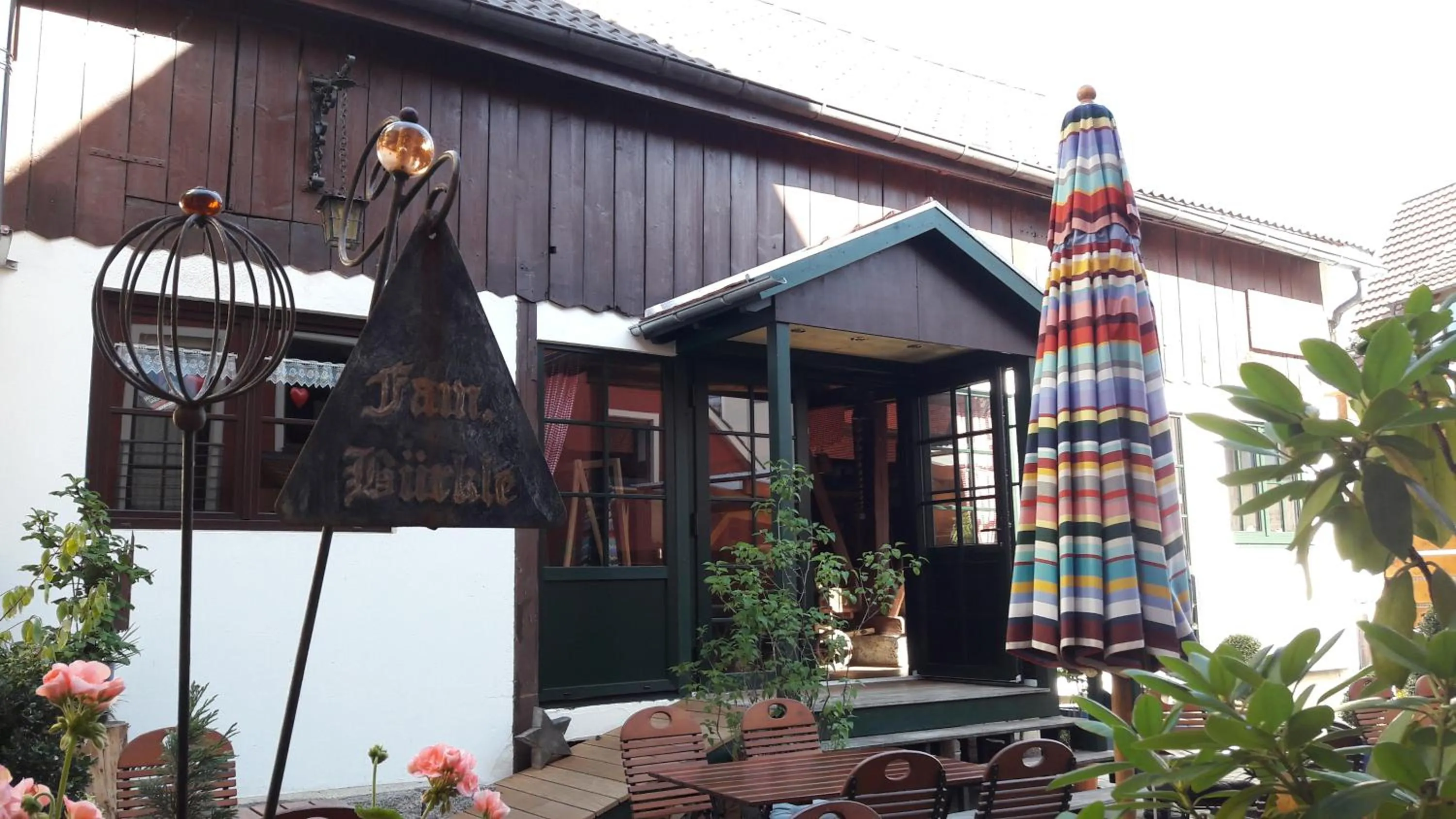Balcony/Terrace in Hotel Ehinger Rose