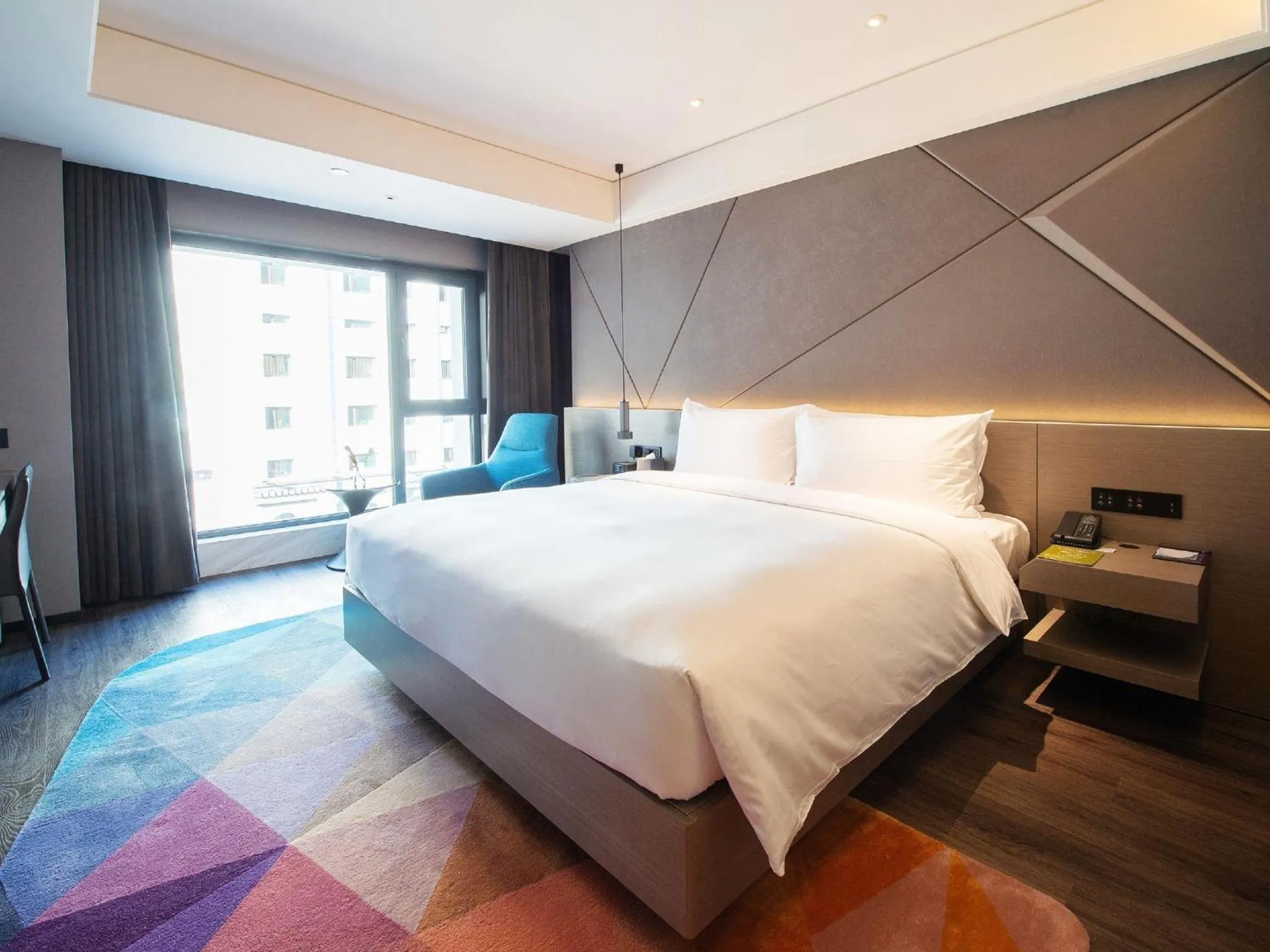 Bedroom, Bed in Mercure Harbin Central Street Sophia Church