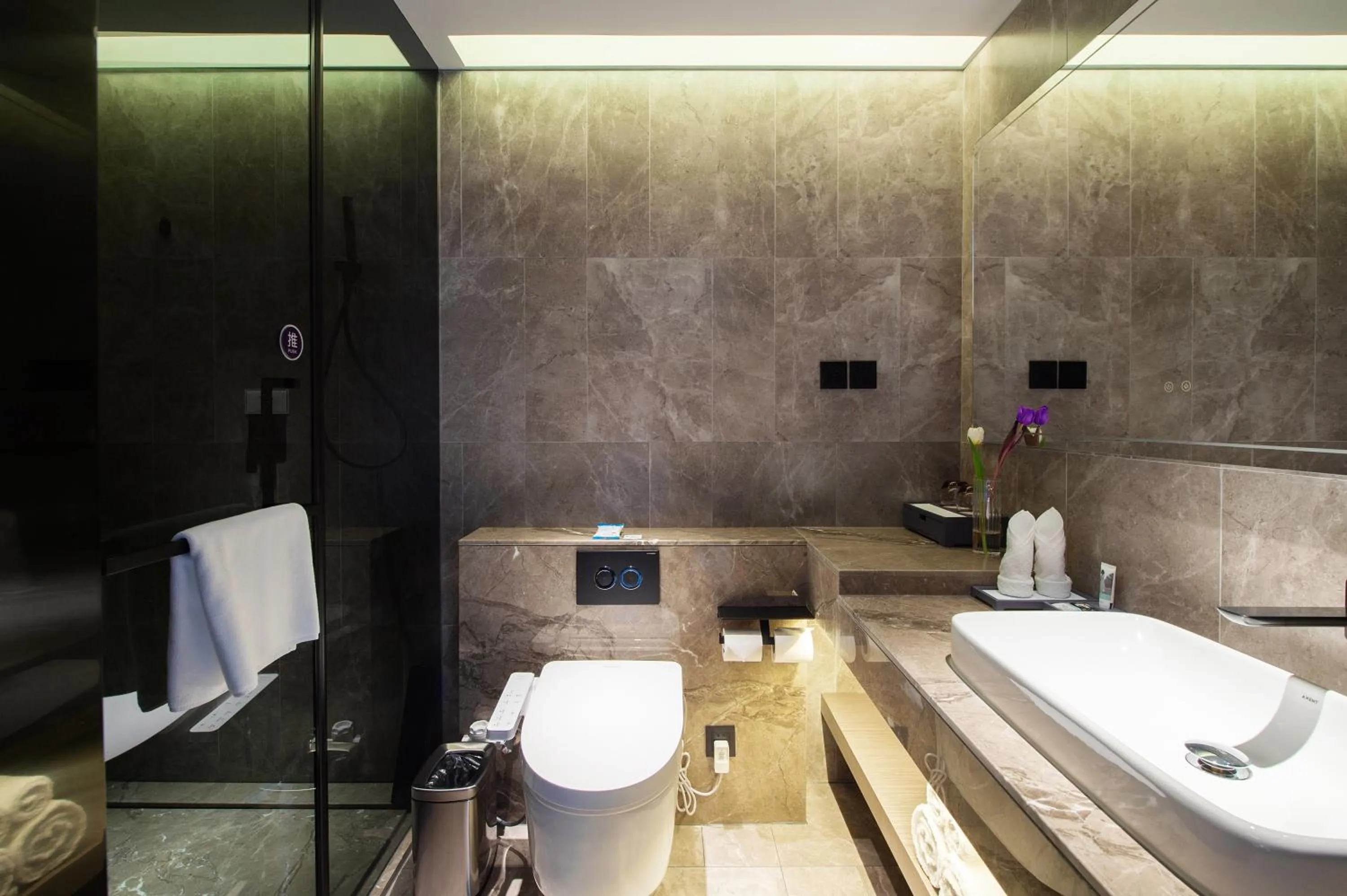 Bathroom in Mercure Harbin Central Street Sophia Church