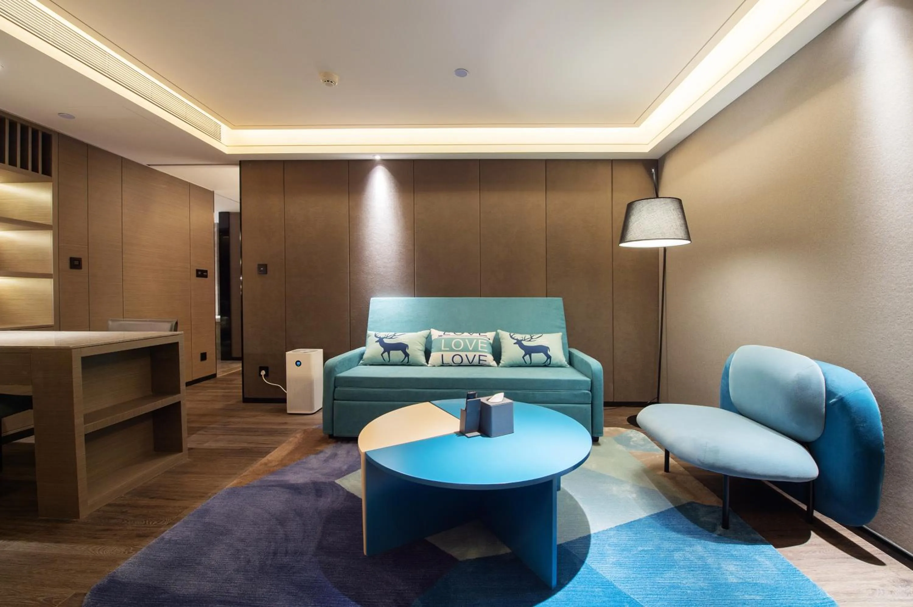 Living room in Mercure Harbin Central Street Sophia Church