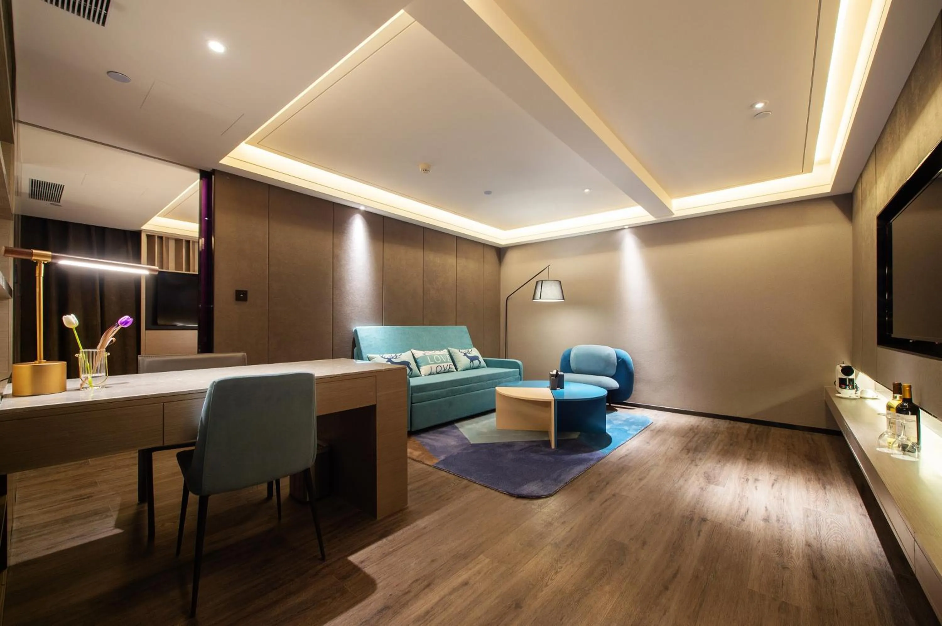 Living room in Mercure Harbin Central Street Sophia Church