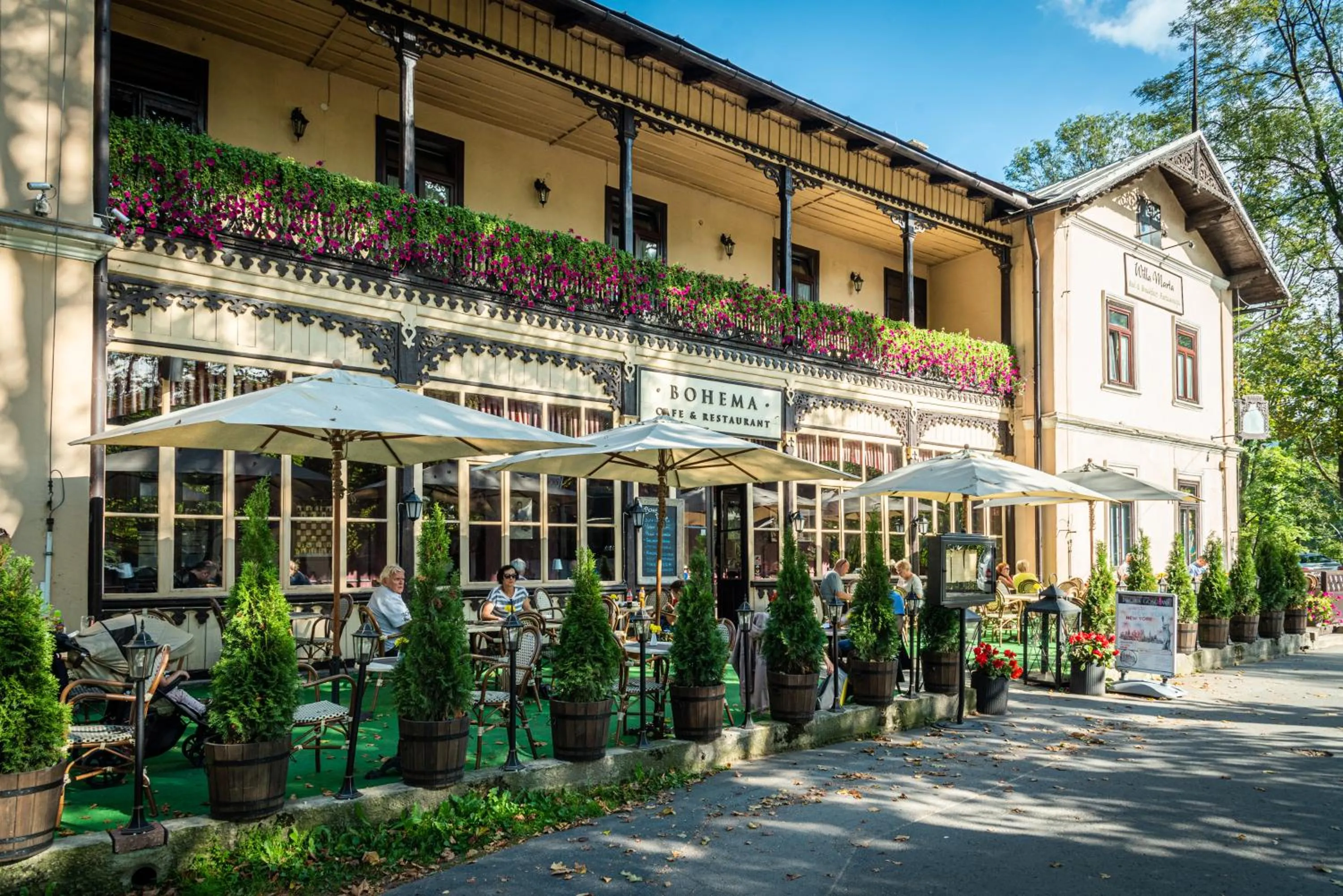 Restaurant/places to eat in Willa Marta Szczawnica